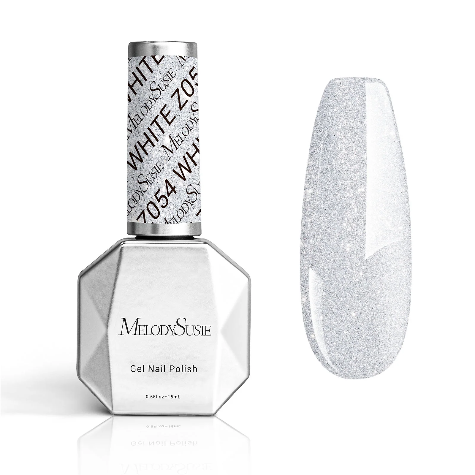 Z054 Starry White - 免TPO加厚甲油胶(15ml)