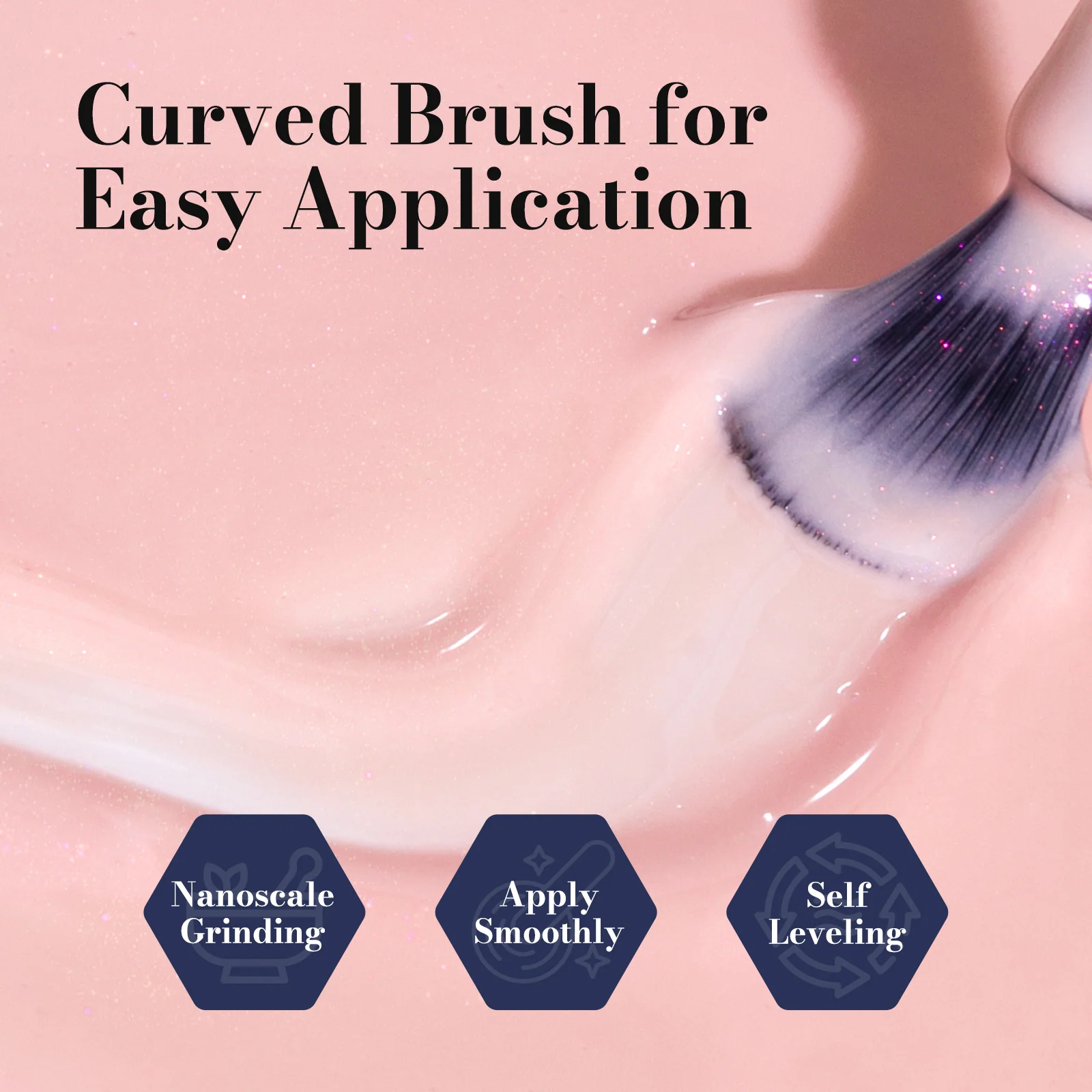 Fleurwee HEMA-Free & HPMA-Free & TPO-Free Gel Nail Polish Plant-based 0.5 fl oz/15ml - P59 Pearlescent Powdered Wax Plum