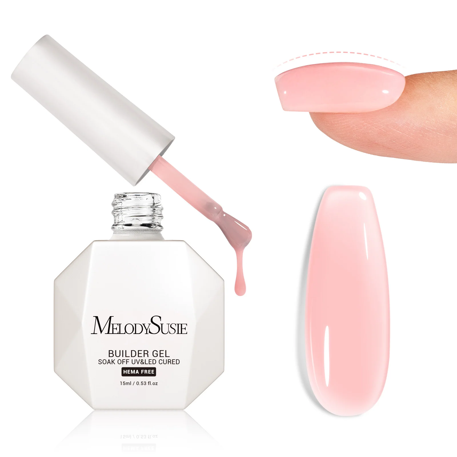 HEMA-Free & TPO-Free 建构甲油胶 15ml、15ml