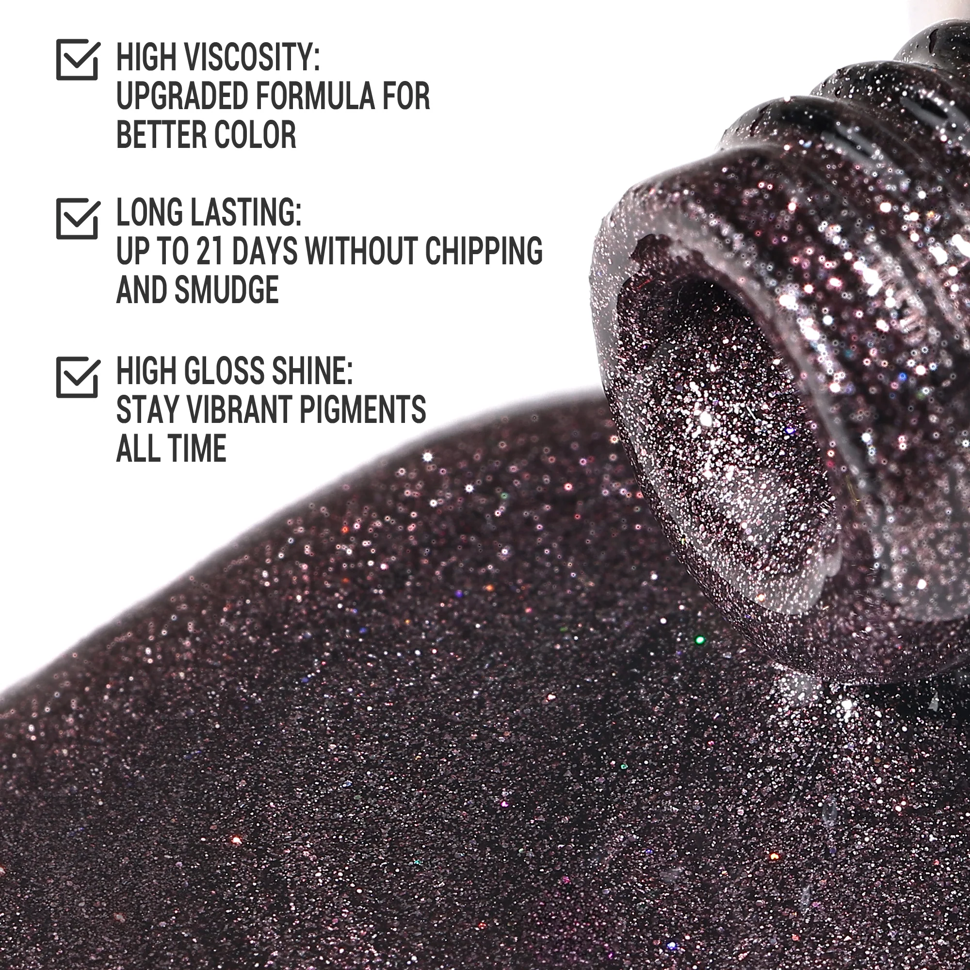 Z203 Saturn Energy Brown - TPO-Free Thick Gel Nail Polish(15ml)