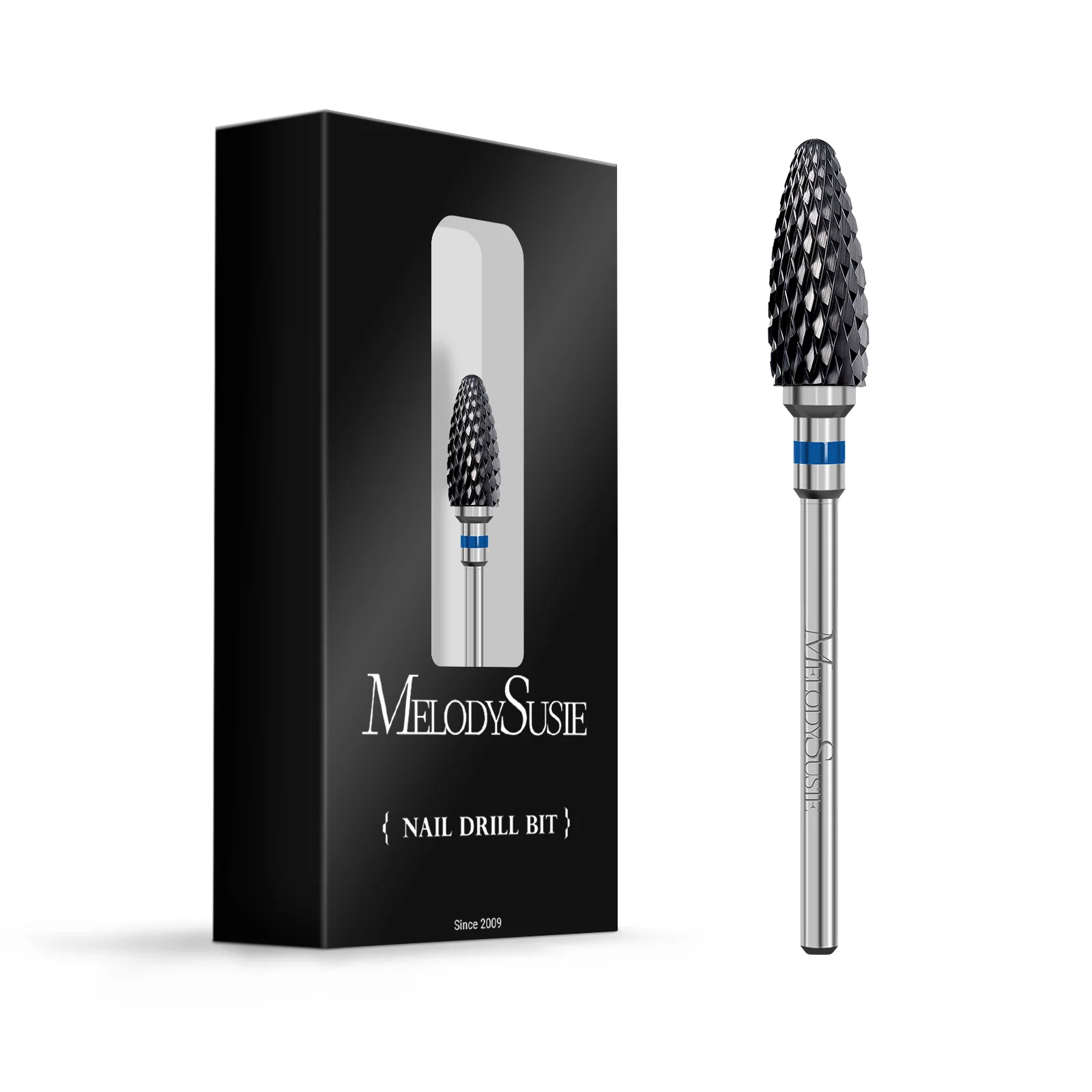 Ceramic Nail Drill Bit Black for Gel and Acrylic Removal