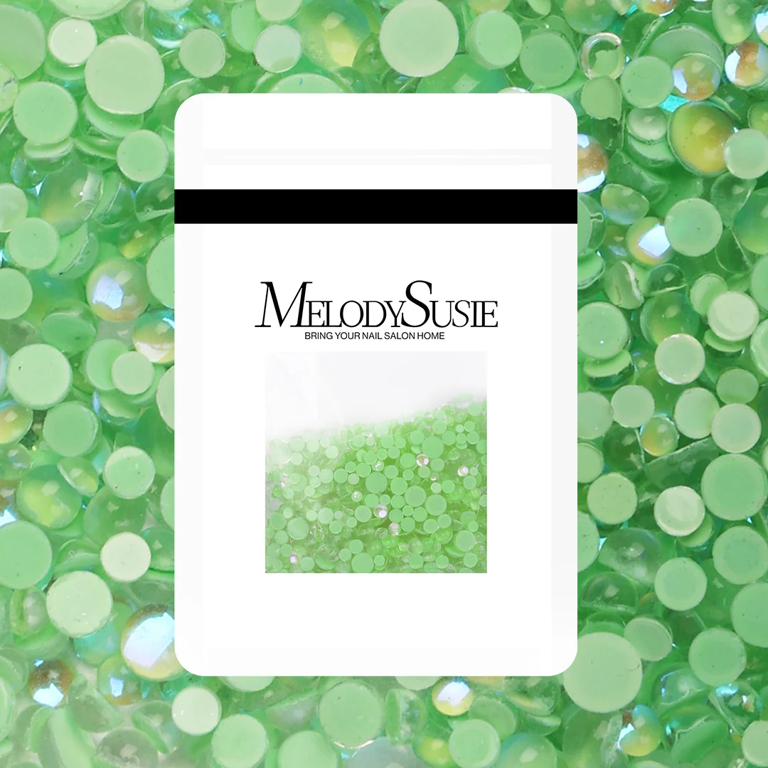 1440Pcs Mermaid Nail Rhinestones Set