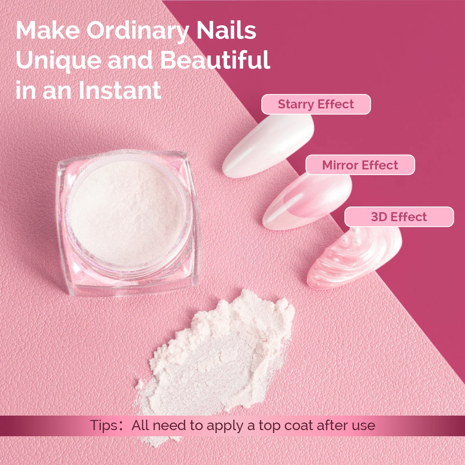 Chrome Nail Powder