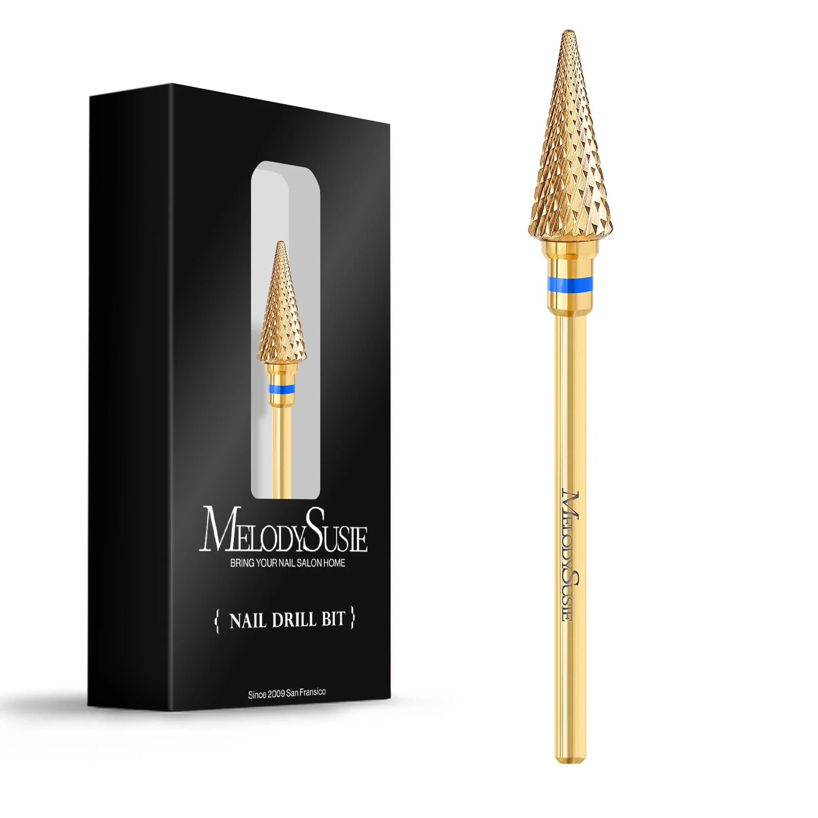 Tapered Nib Carbide Tungsten Nail Drill Bit for Gel and Acrylic