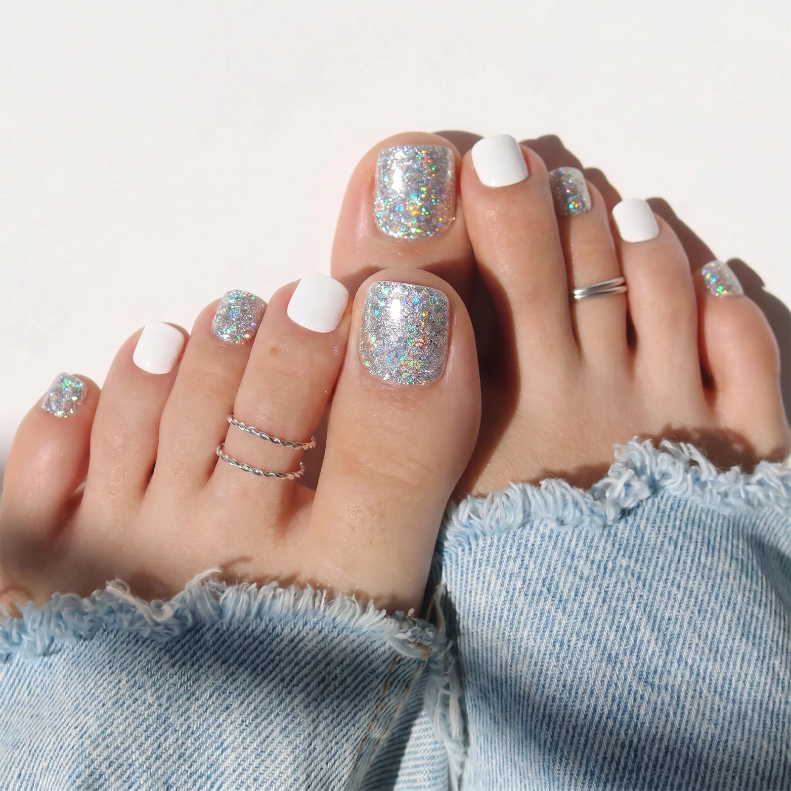 Classic Collection Real Gel Nail Strips with Pre-Cured Glossy Top Coat