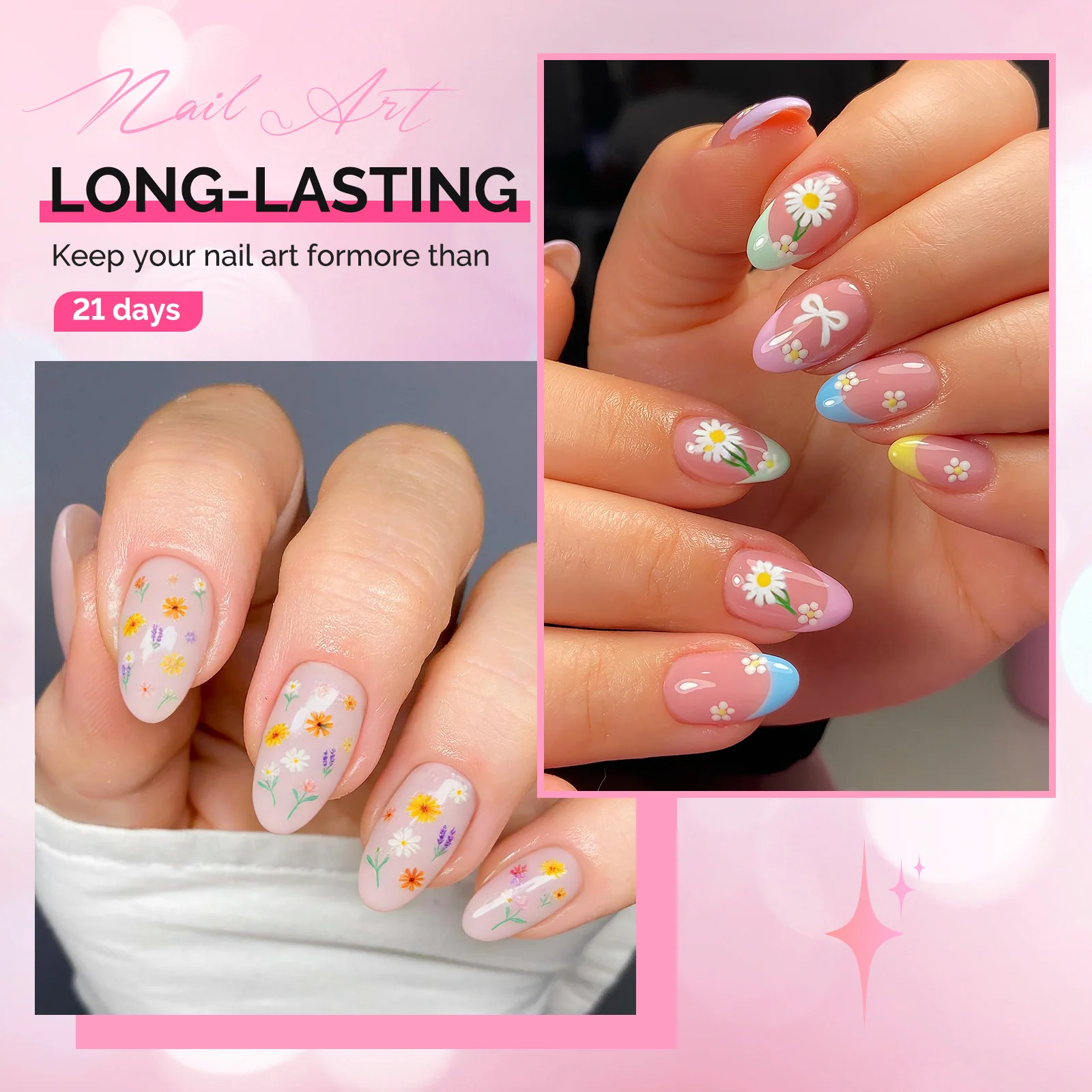 Spring/Summer Themed Nail Art Stickers