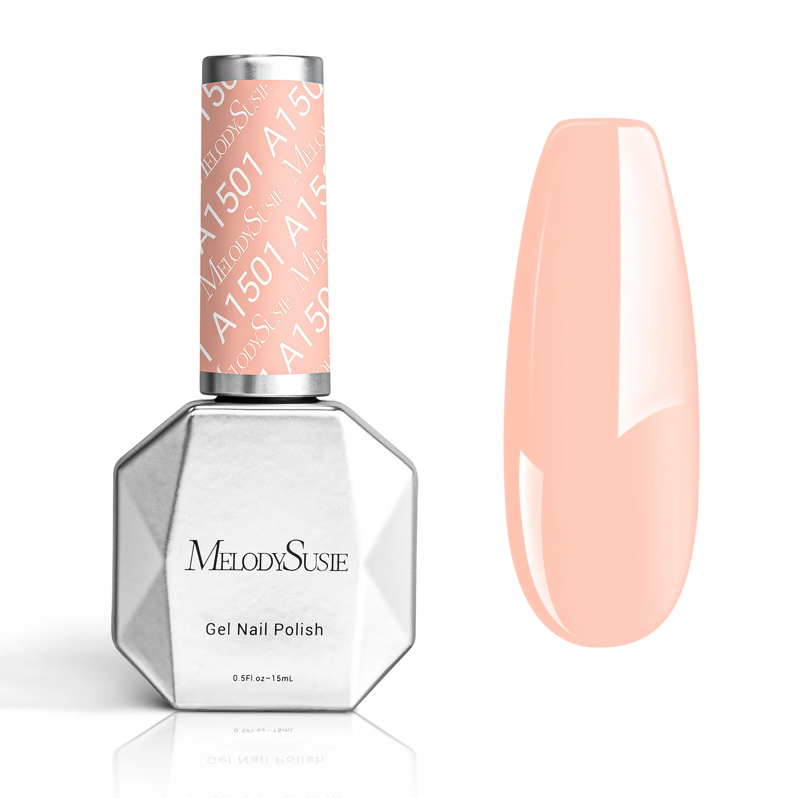 A1501 Orange Pink - TPO-Free Thick Gel Nail Polish(15ml)