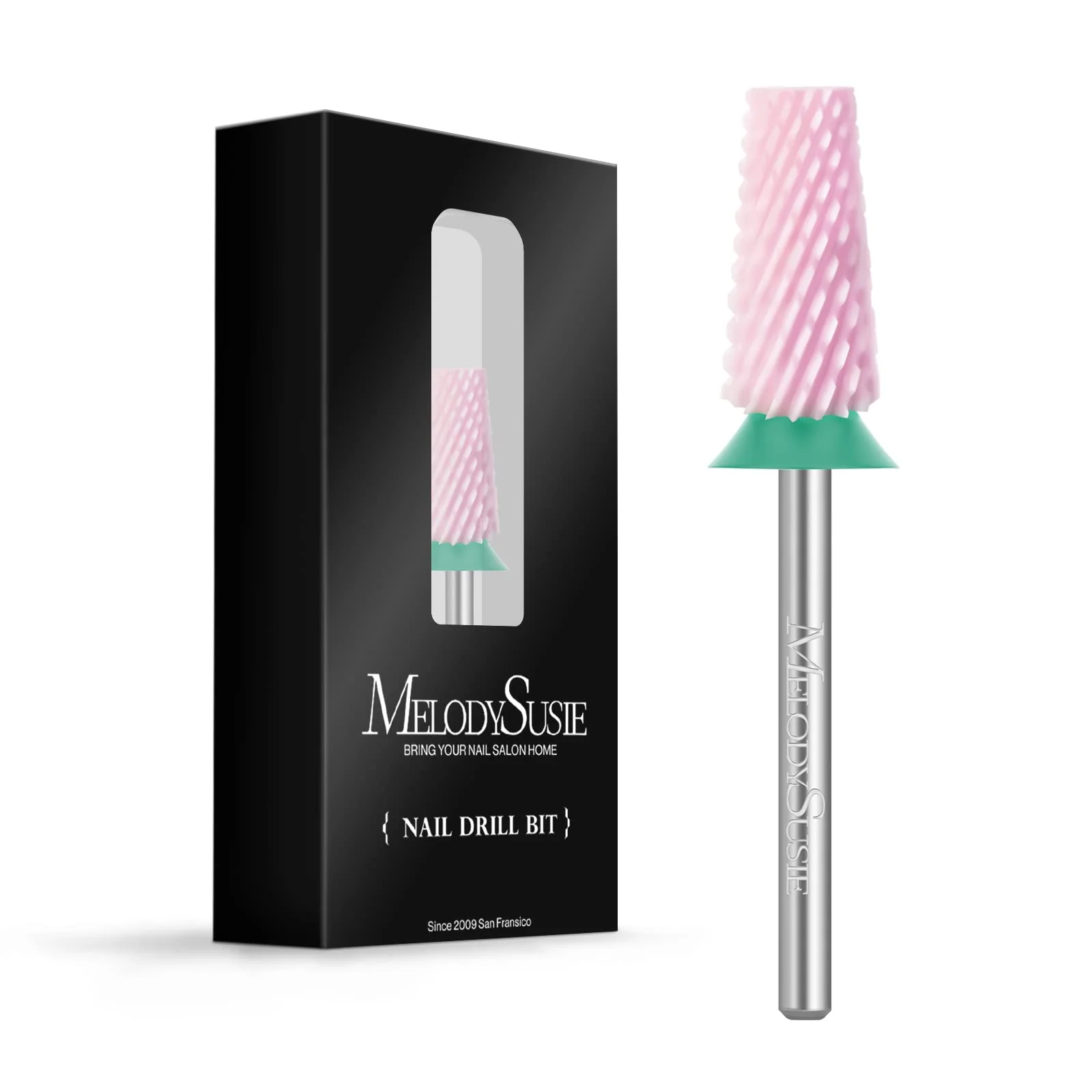 Ceramic Tapered Barrel Nail Drill Bit for Gel and Acrylic Removal