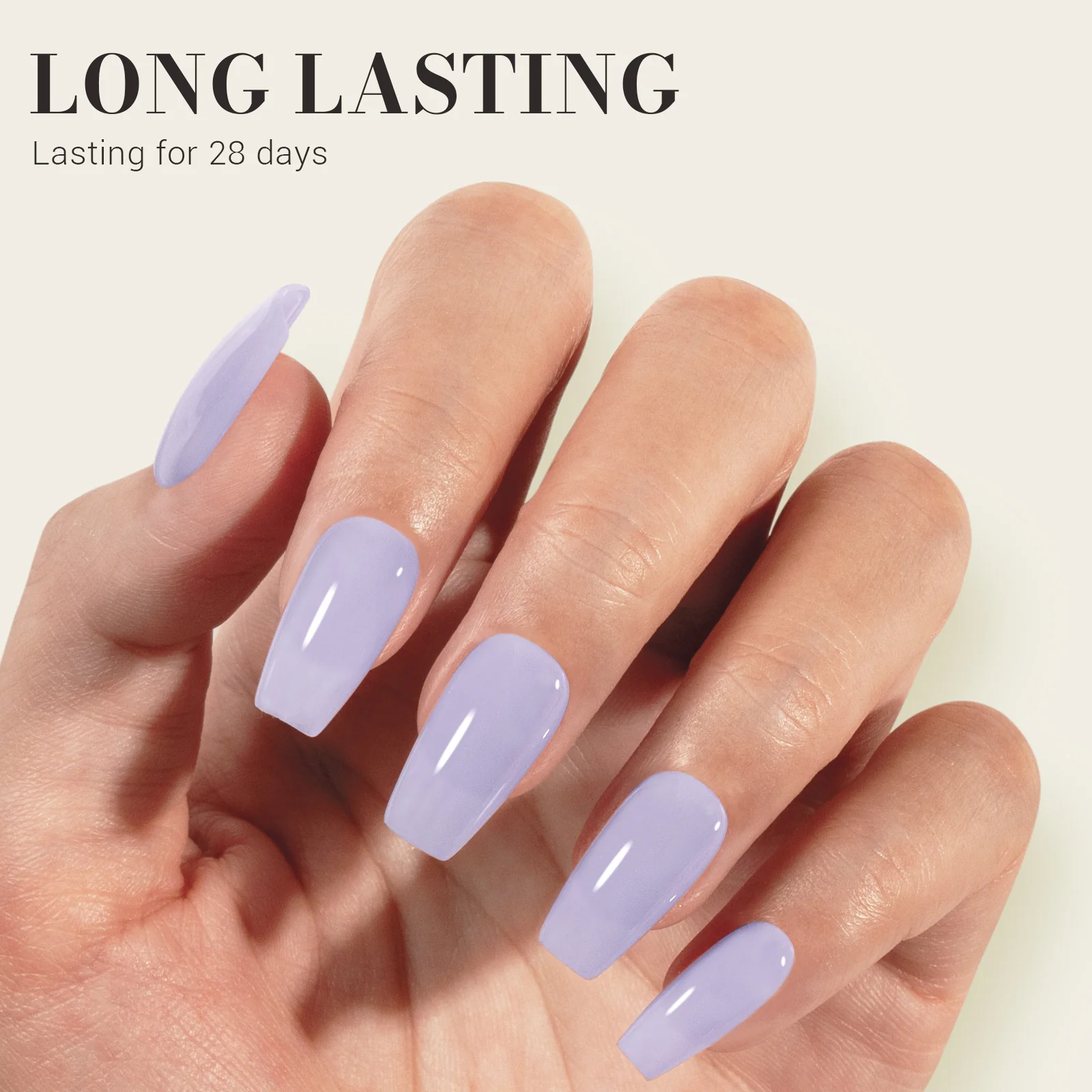 Jeweliver Jelly TPO-Free Gel Nail Polish Purple 0.5 fl oz/15ml JM02
