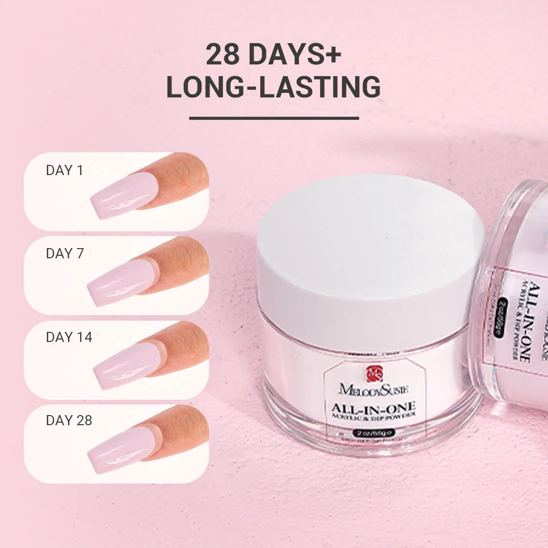 All-In-One Acrylic & Dip Powder - Pink Dahlia