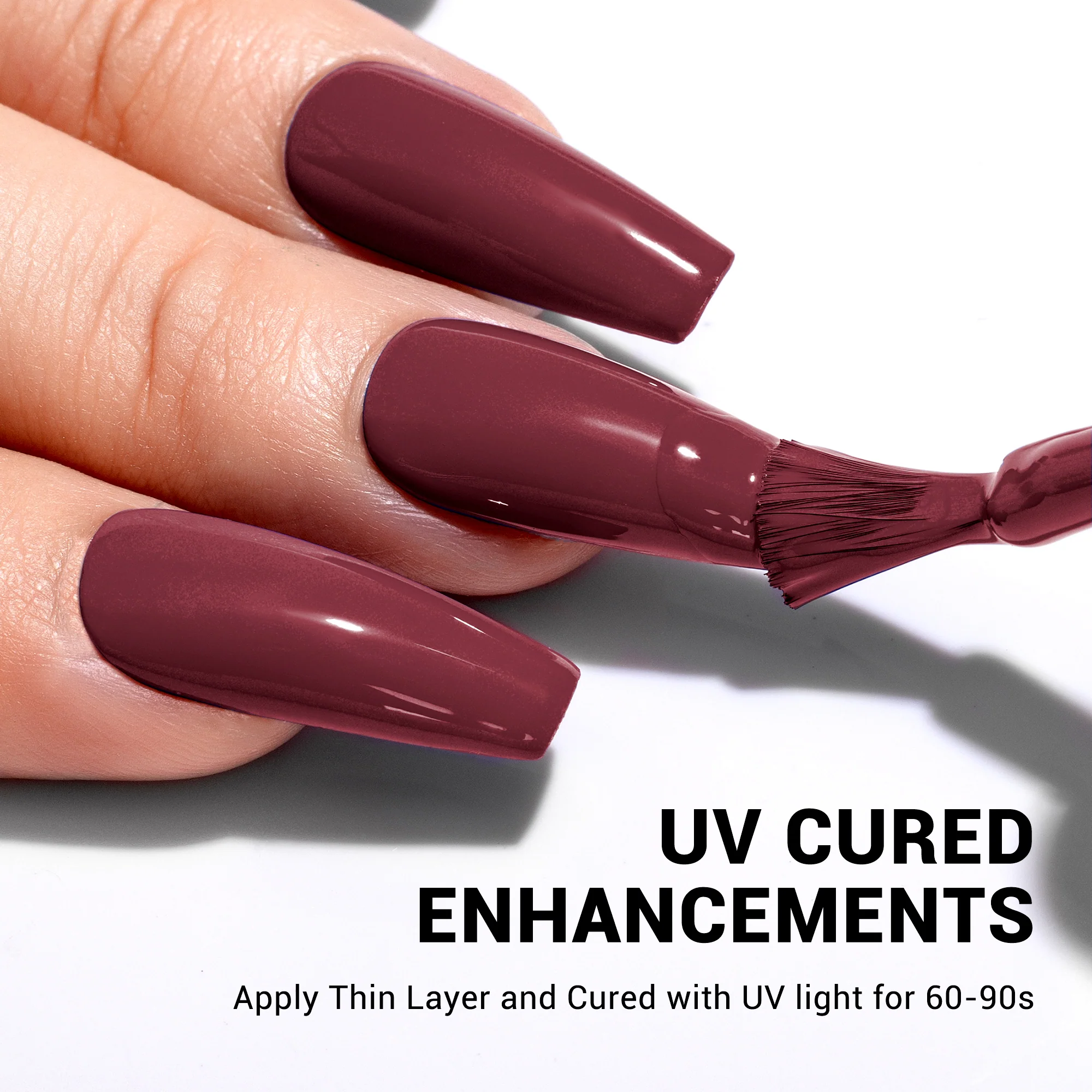 1680 Crimson Knit - TPO-Free Thick Gel Nail Polish(15ml)