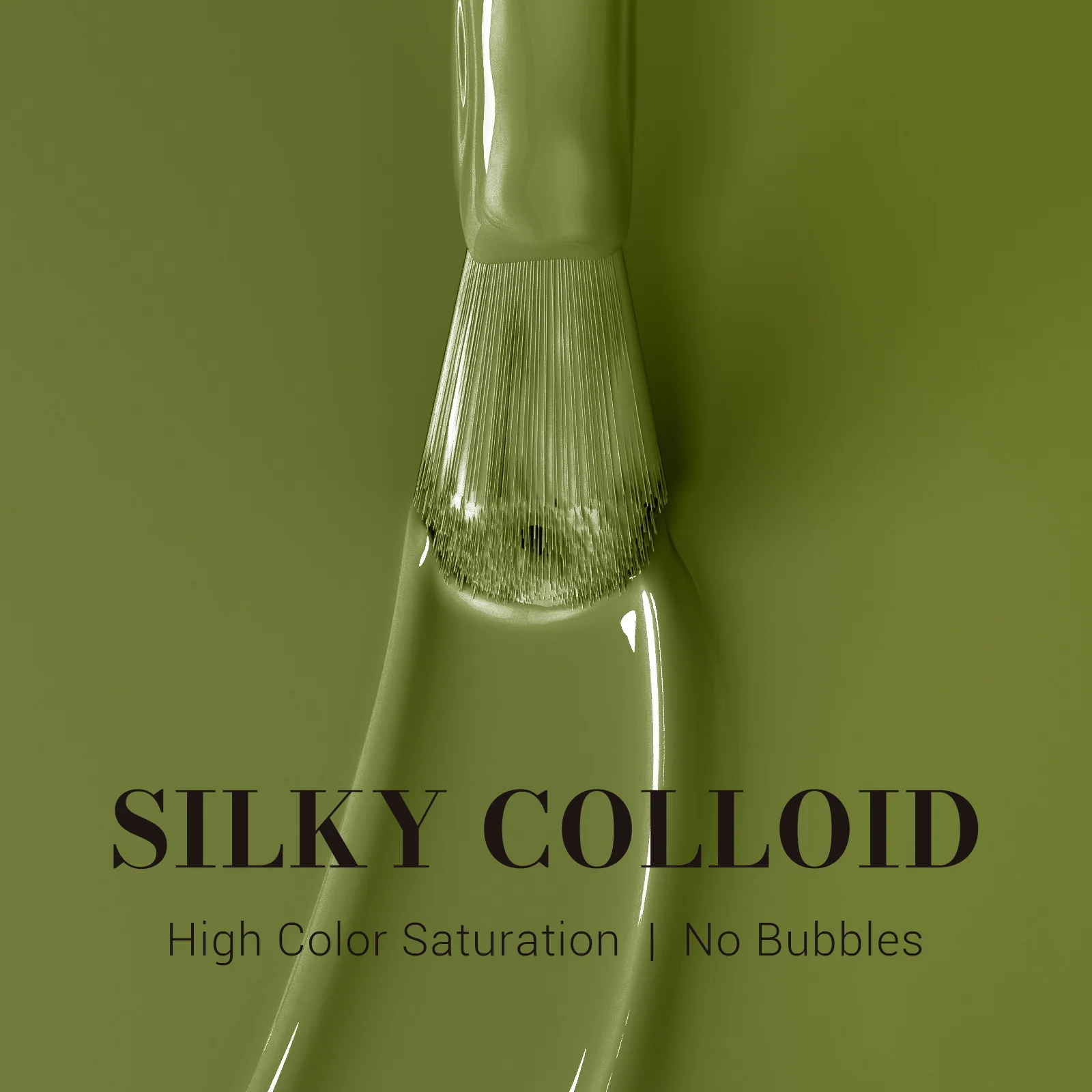 603 Olive Green - 无 TPO 快速 UV 固化甲油胶 0.5 fl oz/15ml