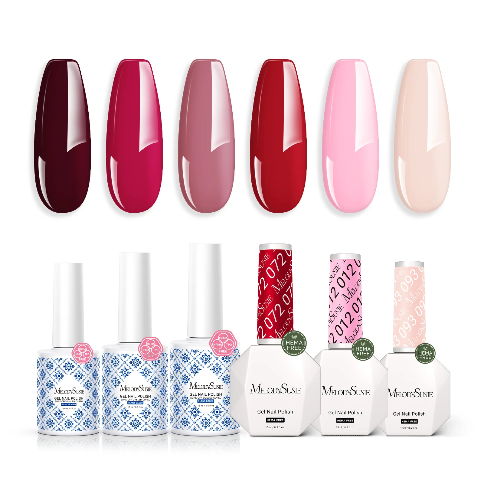 Plant-Based & Healthy Gel Set