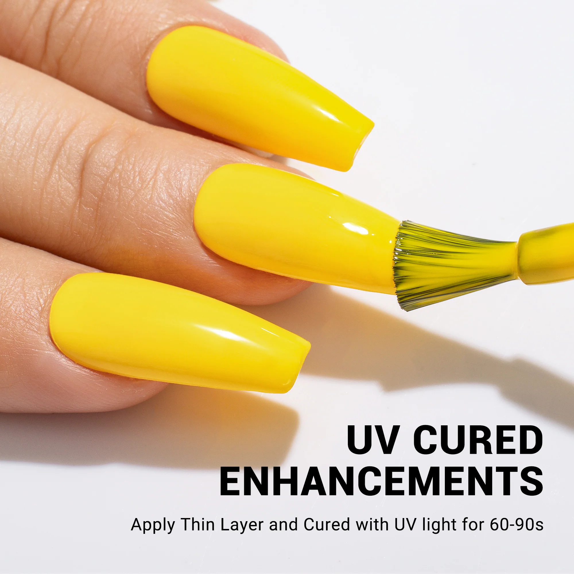 302 Almond Yellow - TPO-Free Thick Gel Nail Polish(15ml)