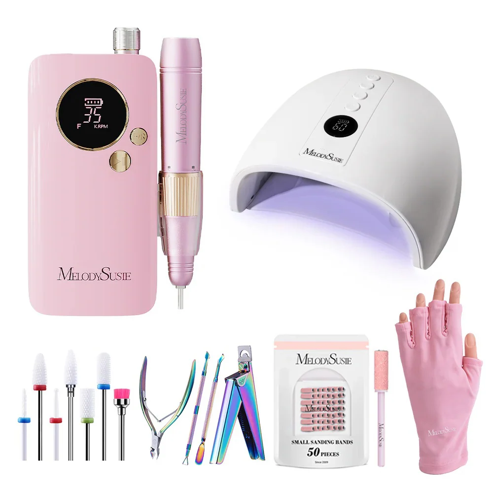 Nail Drill Full Set - Student Manicure Kit 2 with 0-30,000 RPM File