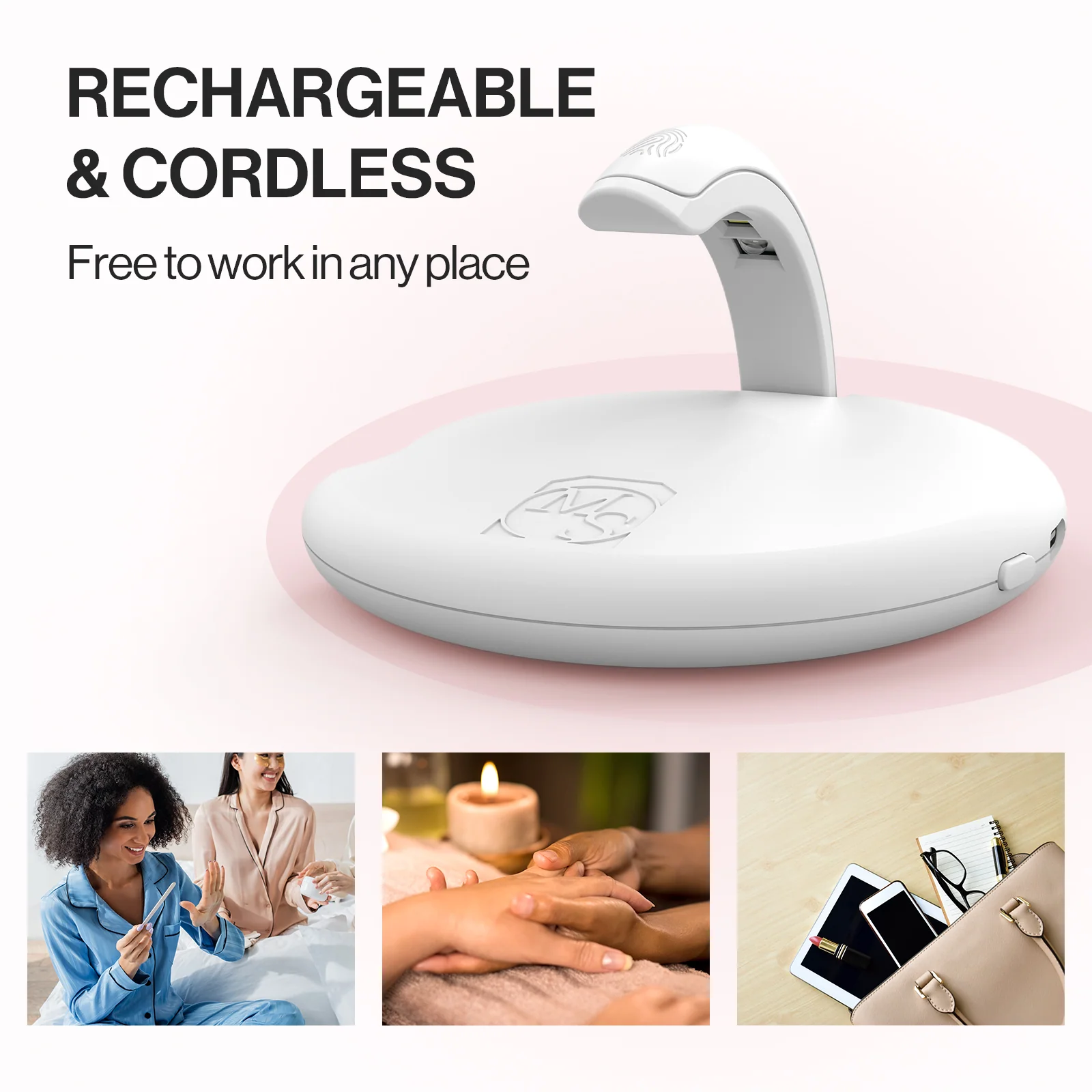Rechargeable P-Art05M Mini 2 in 1 LED/UV 美甲灯