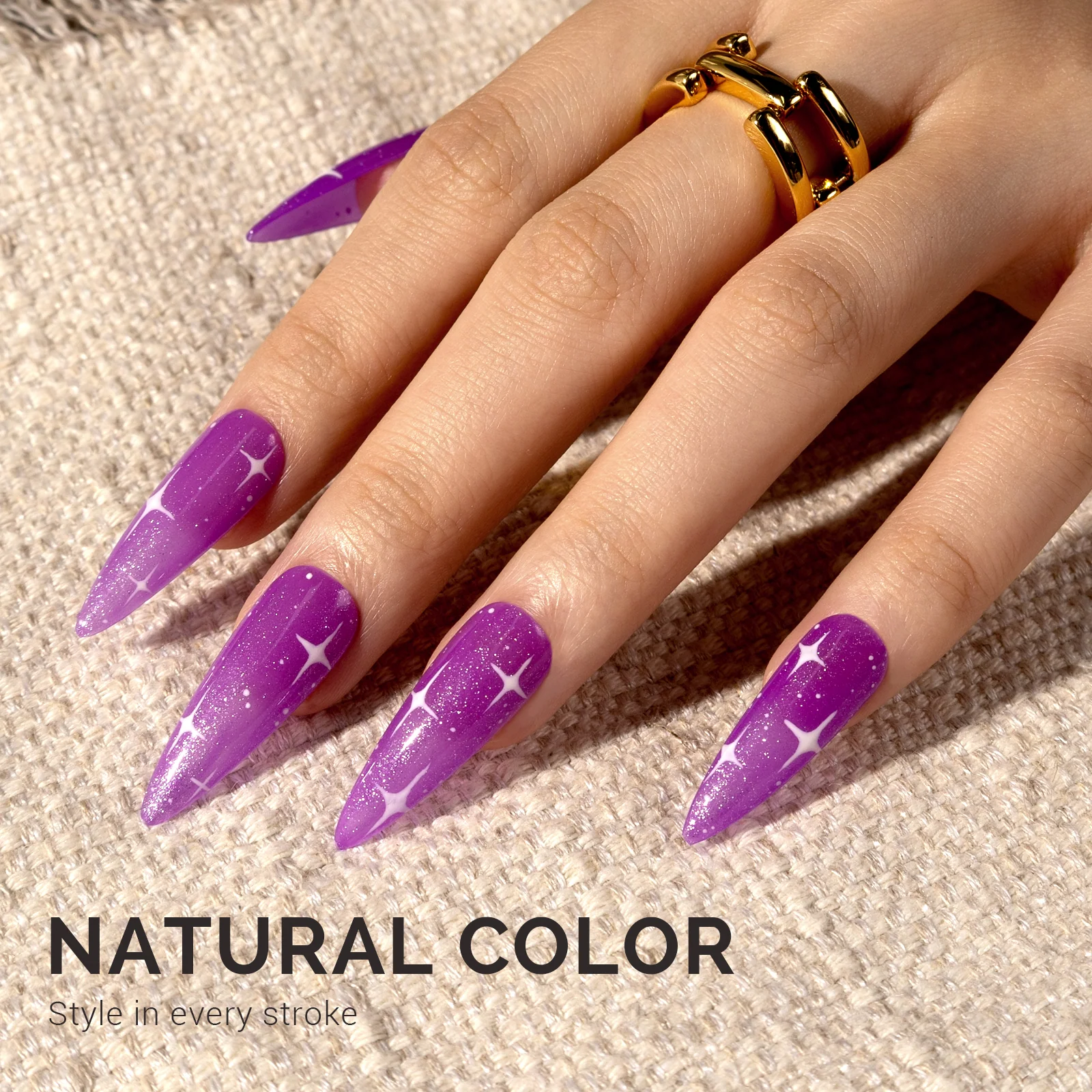 Jeweliver Jelly TPO-Free Gel Polish 15ml - Purple Amethyst - JIG19