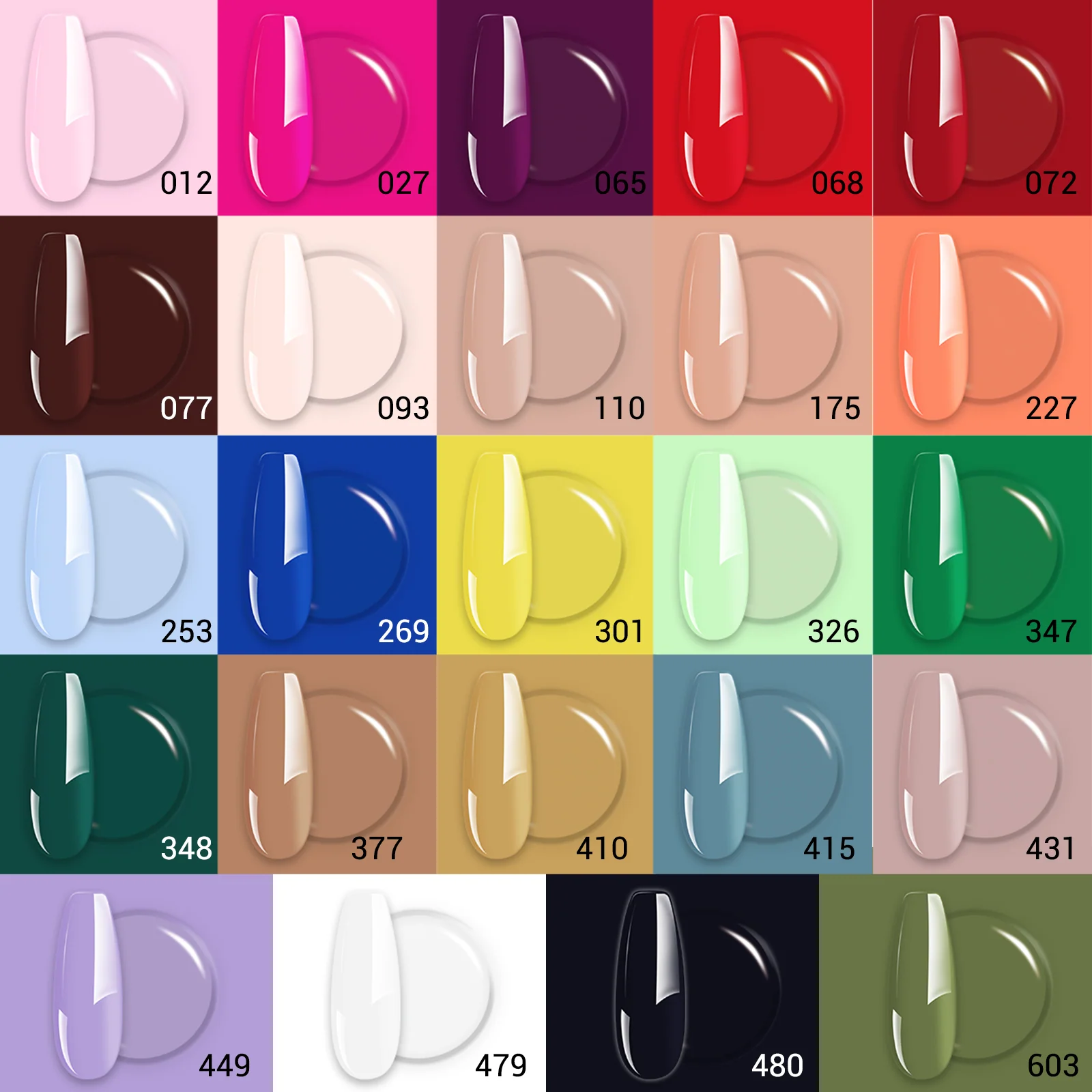 Gel Nail Polish Full Set