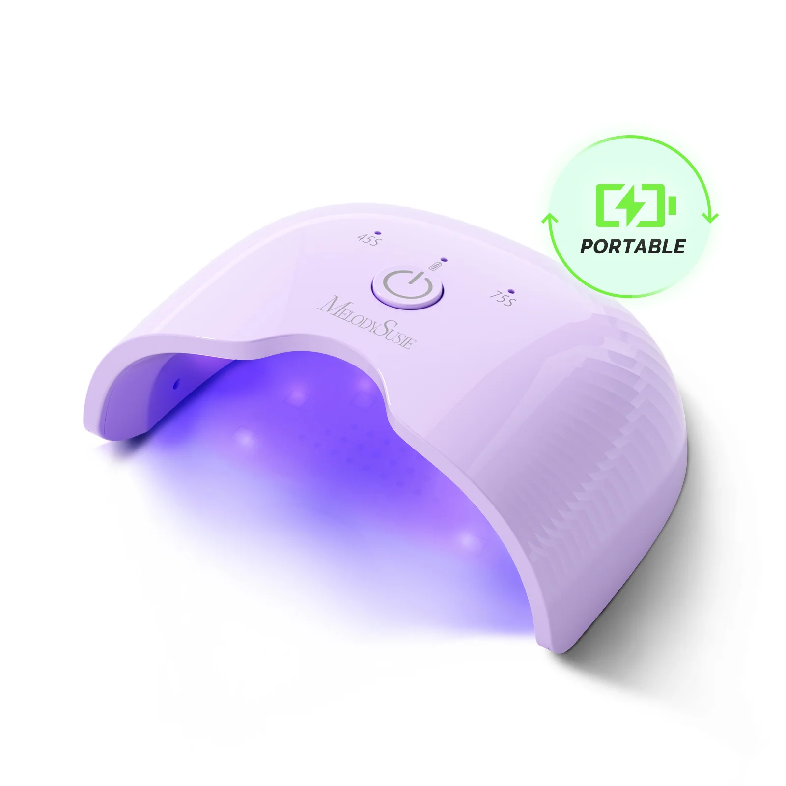 P-ART06G Rechargeable Cordless LED/UV Nail Lamp for Gel Polish