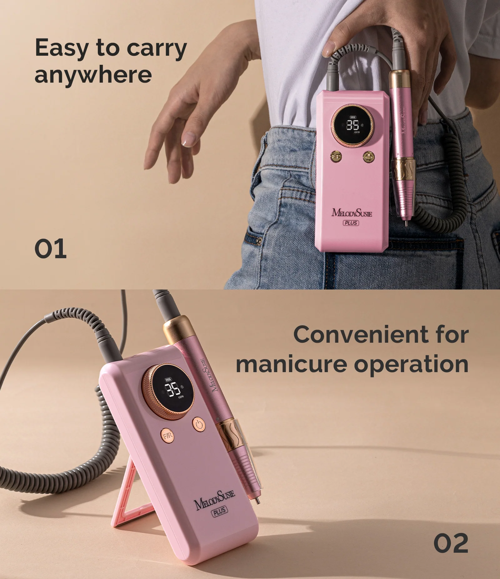 Clip-on Nail Drills Bundle: Build Your Custom Melodysusie Kit