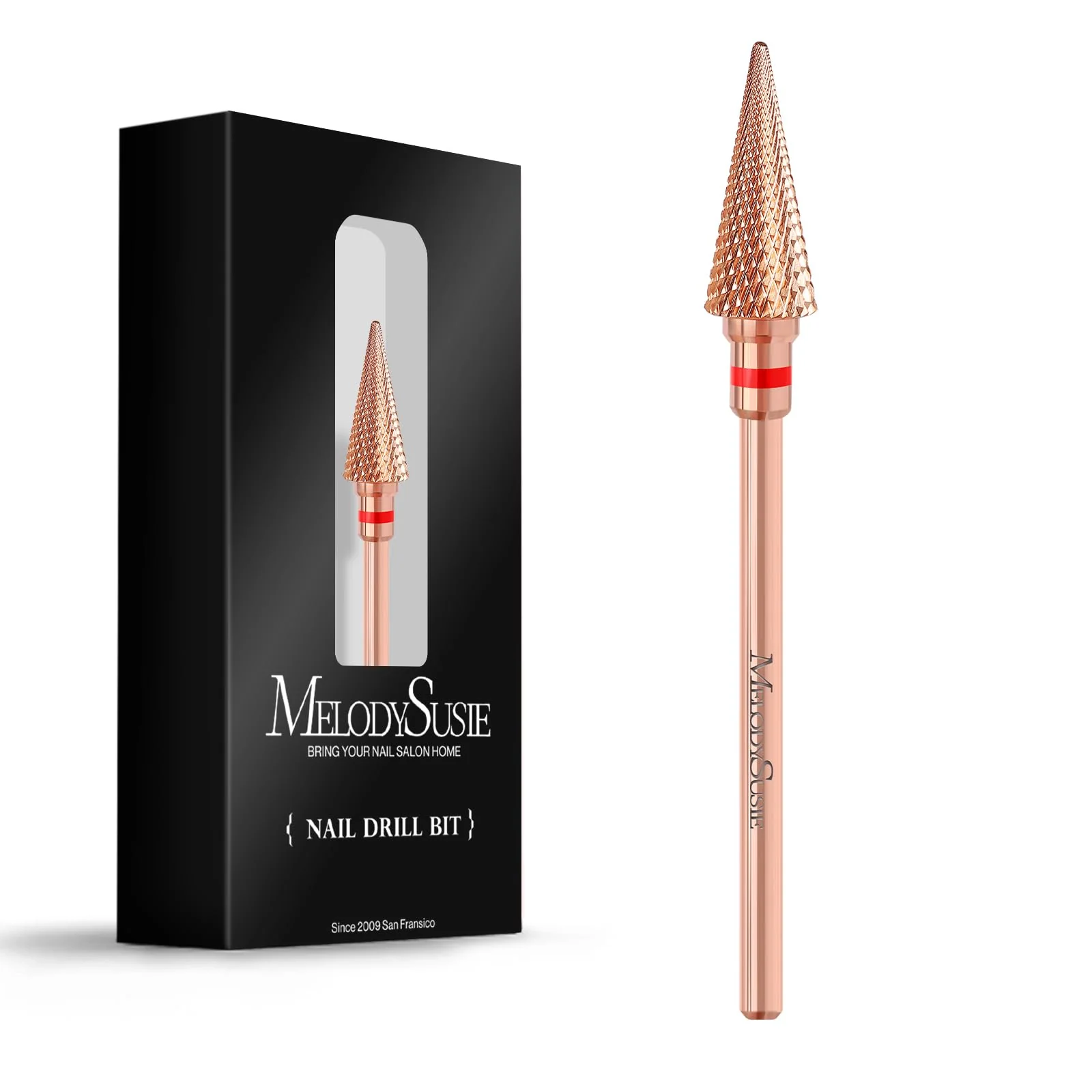 Tapered Nib Carbide Tungsten Nail Drill Bit for Gel and Acrylic
