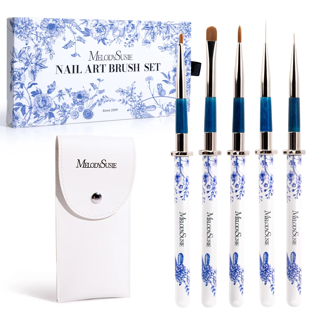 Modular Design Nail Art Liner Brush Set of 5