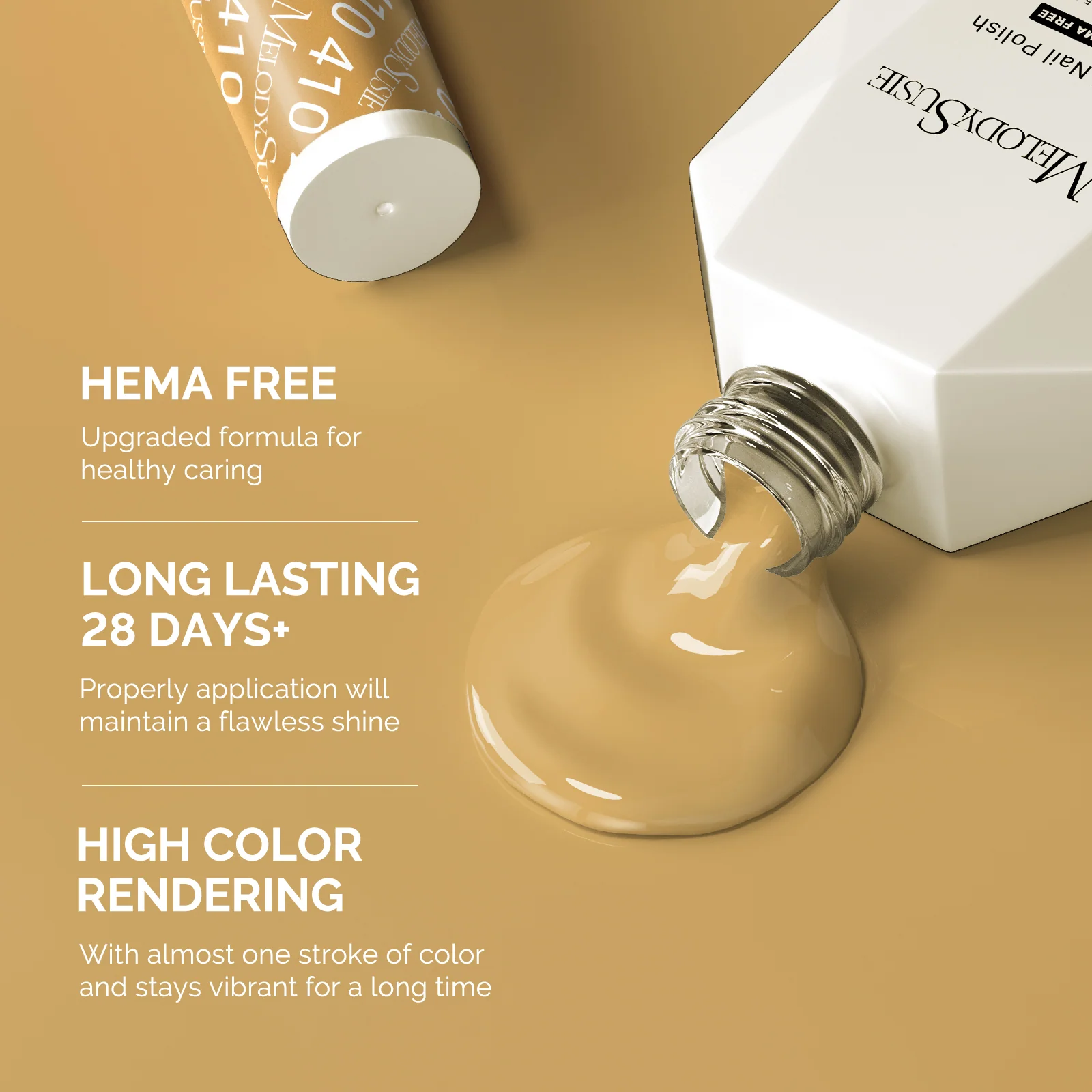 410 稻草黄 - HEMA-Free 凝胶指甲油 0.5 fl oz/15ml
