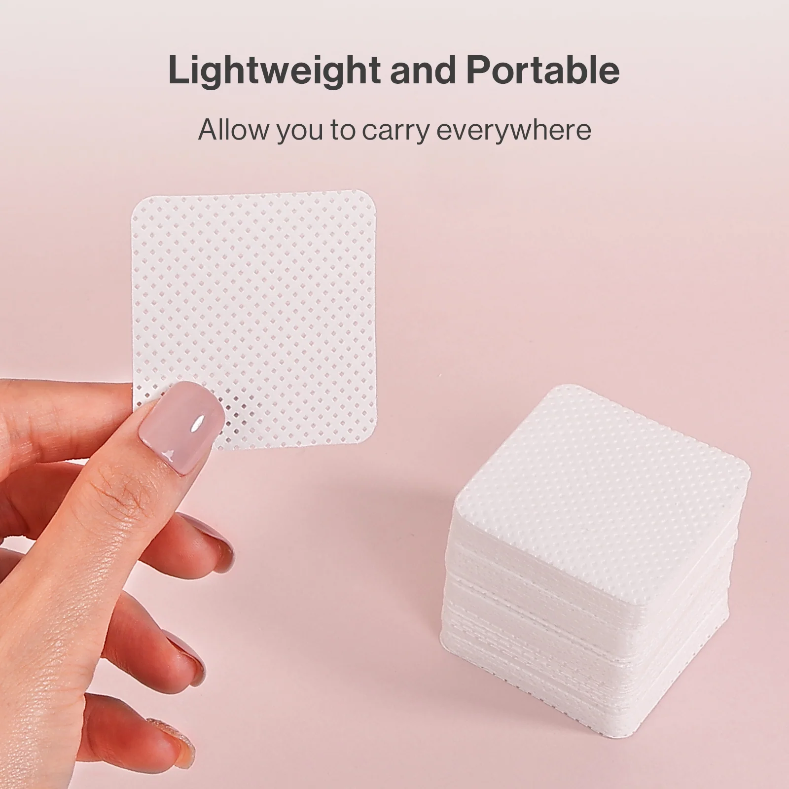500 Pcs Lint Free Nail Wipes for Gel and Polish Removal