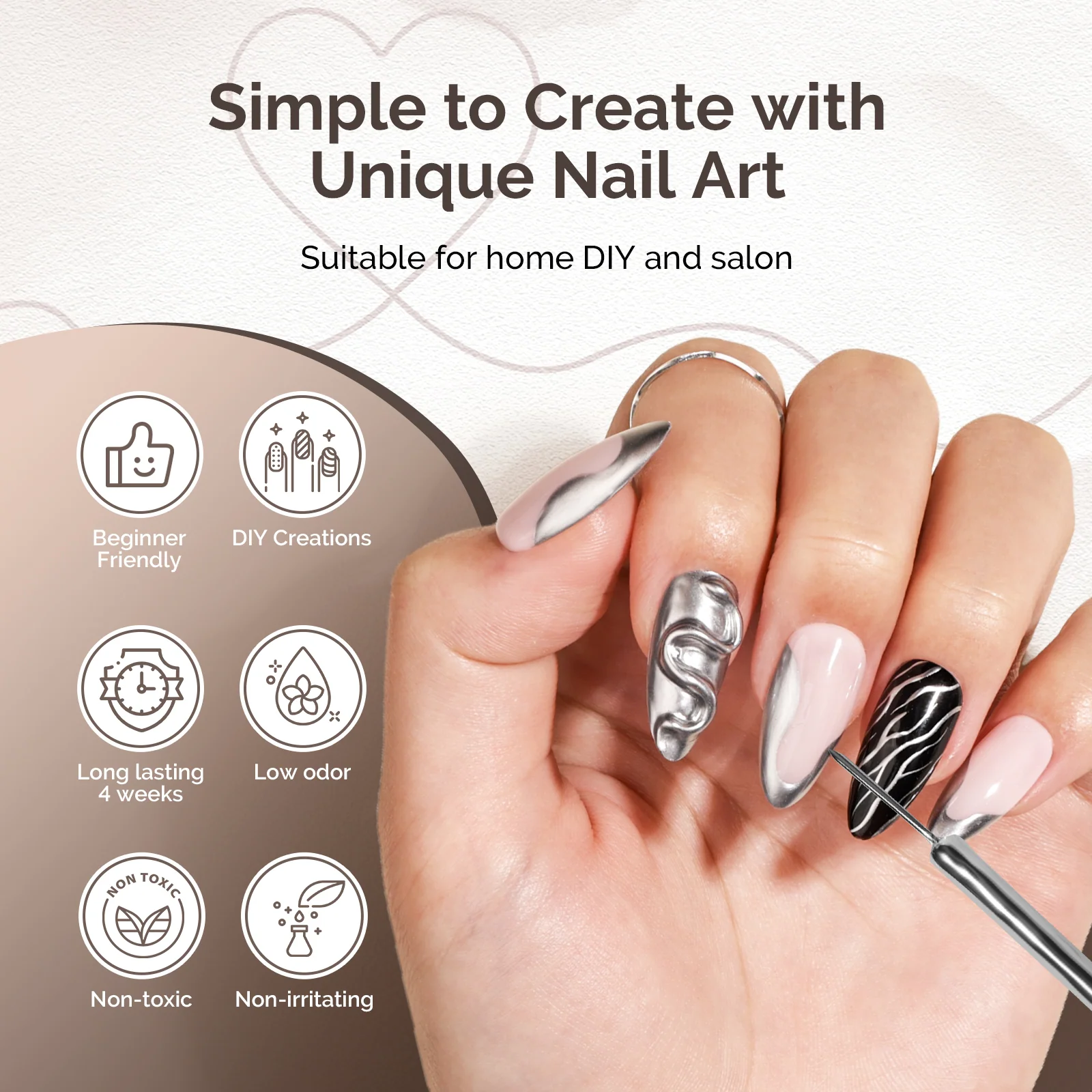 Liner Gel Nail Art Polish 8ml
