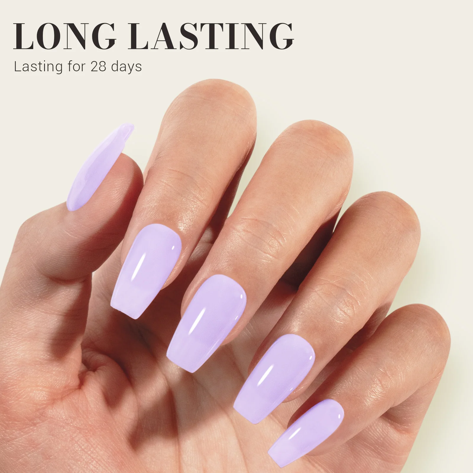 Jeweliver Jelly TPO-Free Gel Nail Polish 0.5 fl oz/15ml - Fog Purple JM04