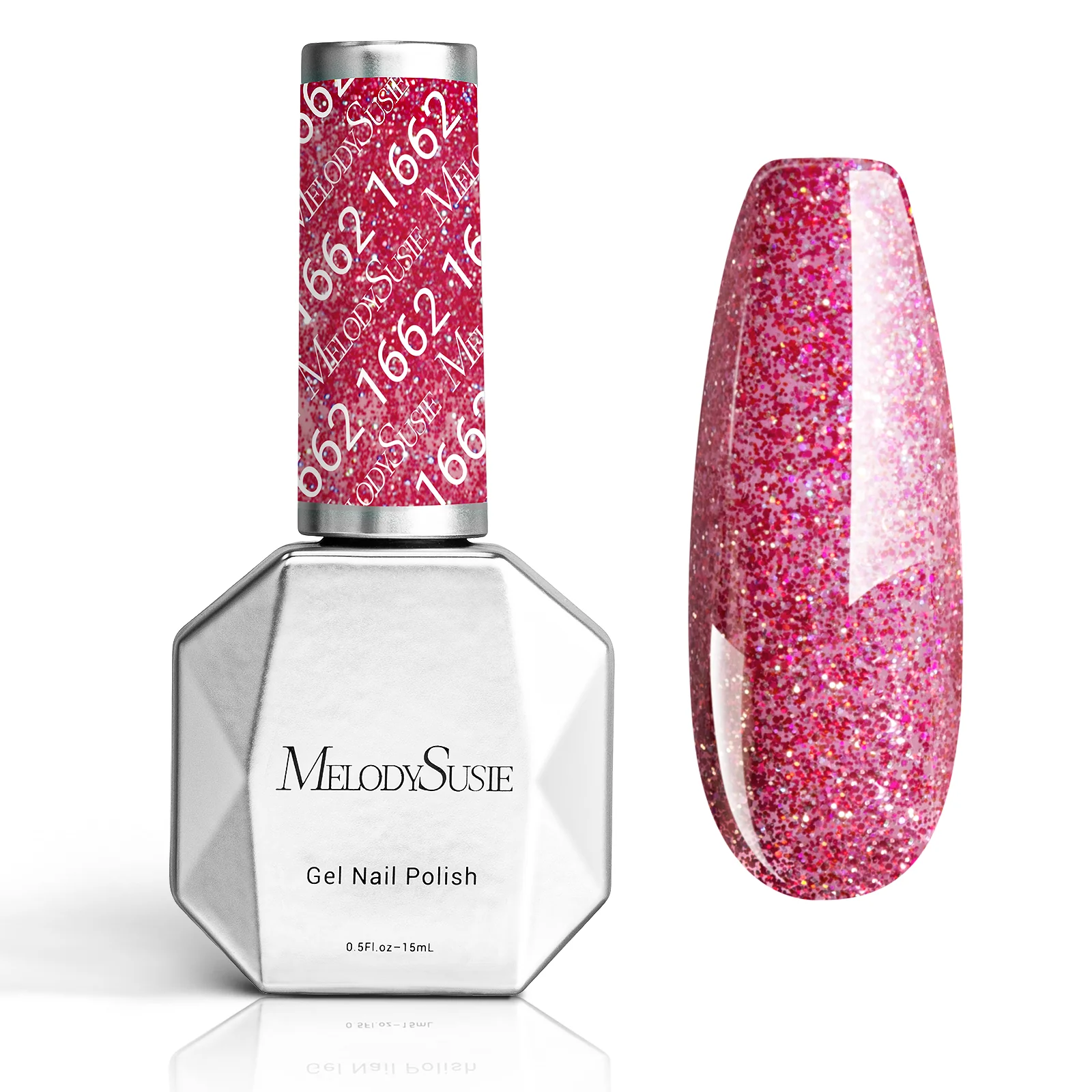 1662 Dazzling Pink - TPO-Free Thick Gel Nail Polish(15ml)
