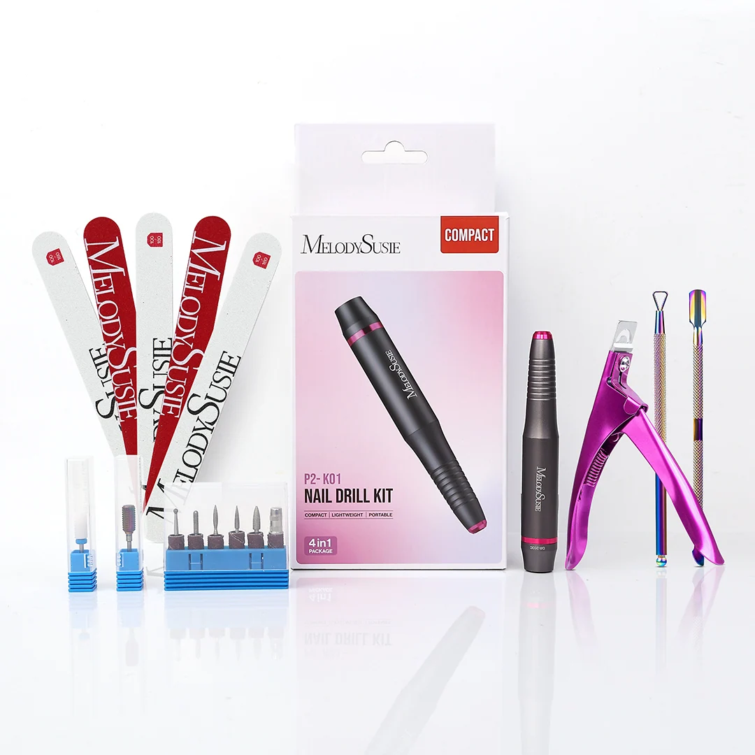 K01-Silvia Portable Nail Drill Kit with 20,PC150C RPM Handpiece