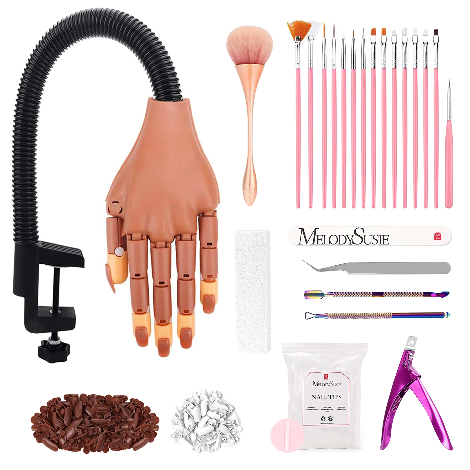 Student Nail Training Set Bundle for Manicure Practice