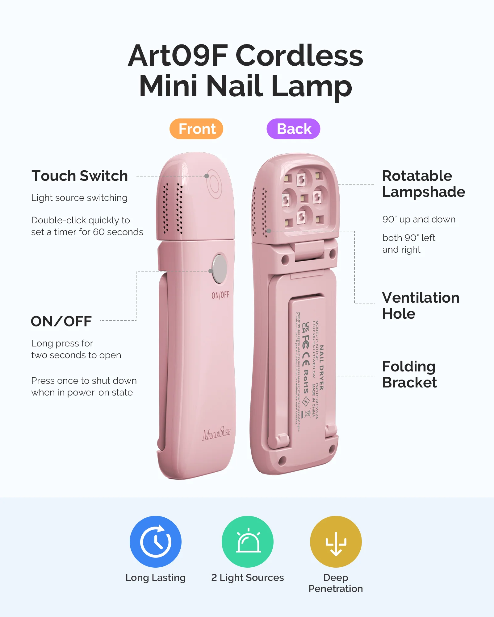 Valentine's Day SM320G Nail Tool Gift Box with Drill and Lamp