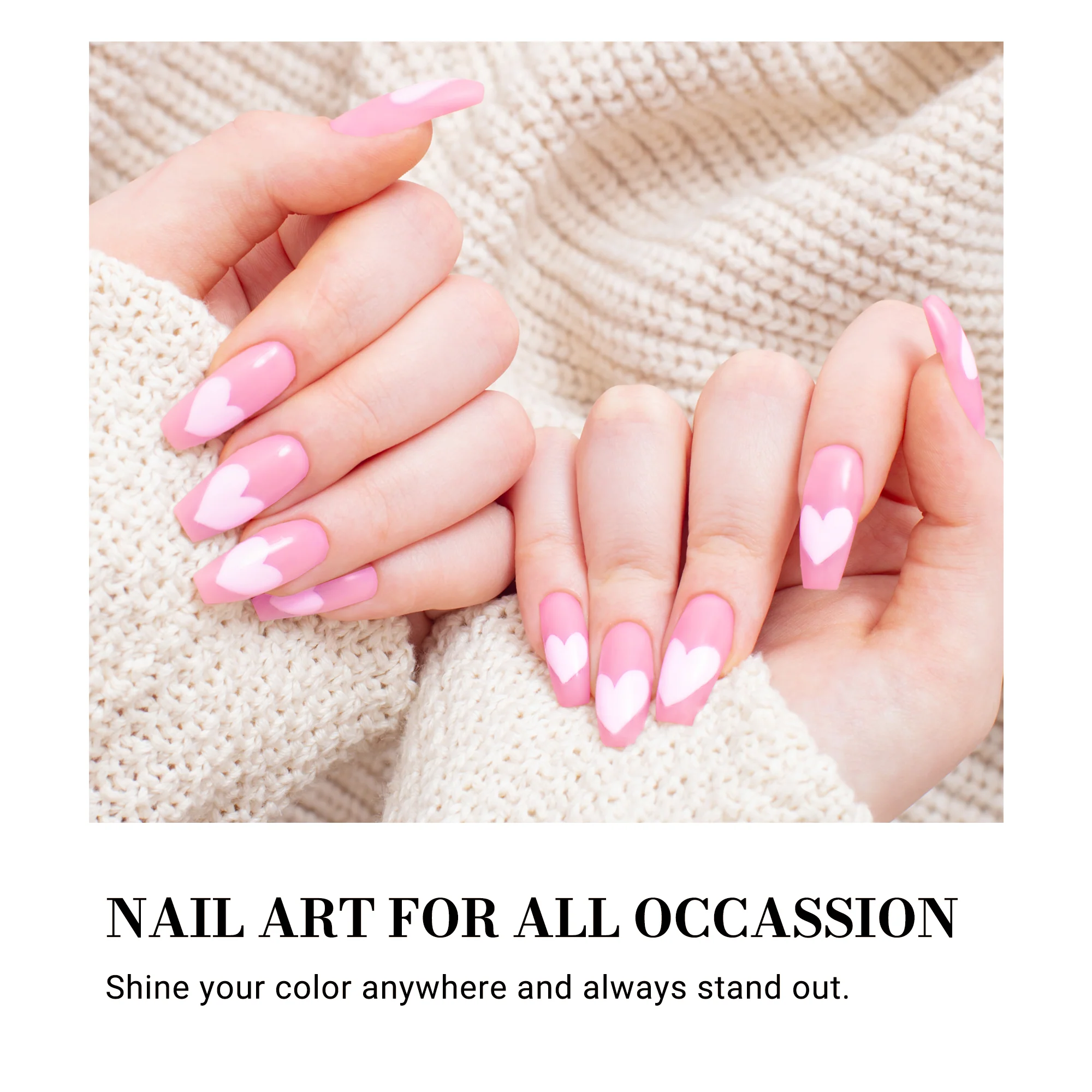 012 Pretty Pink - TPO-Free Thick Gel Nail Polish (15ml)