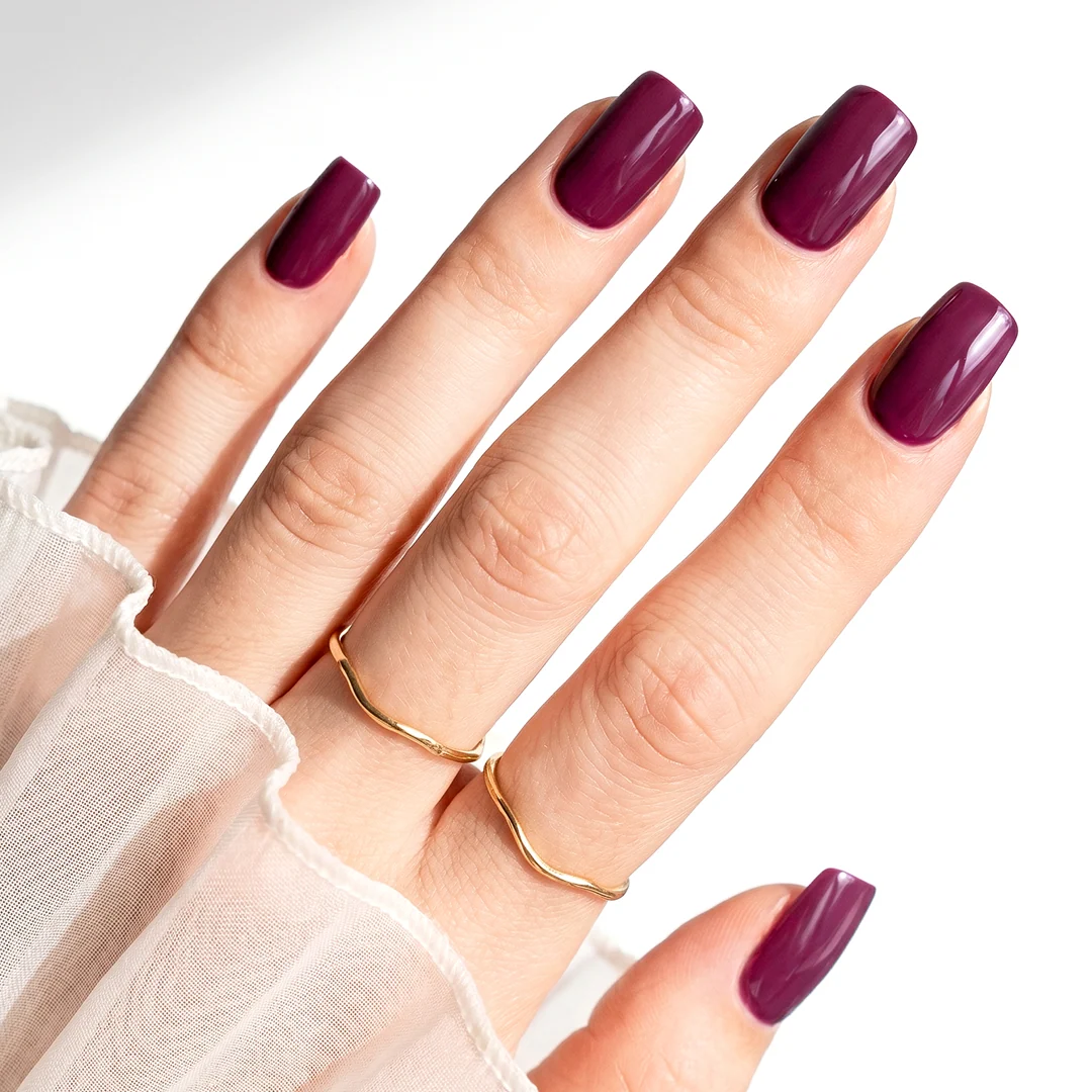 Classic Collection Real Gel Nail Strips with Pre-Cured Glossy Top Coat