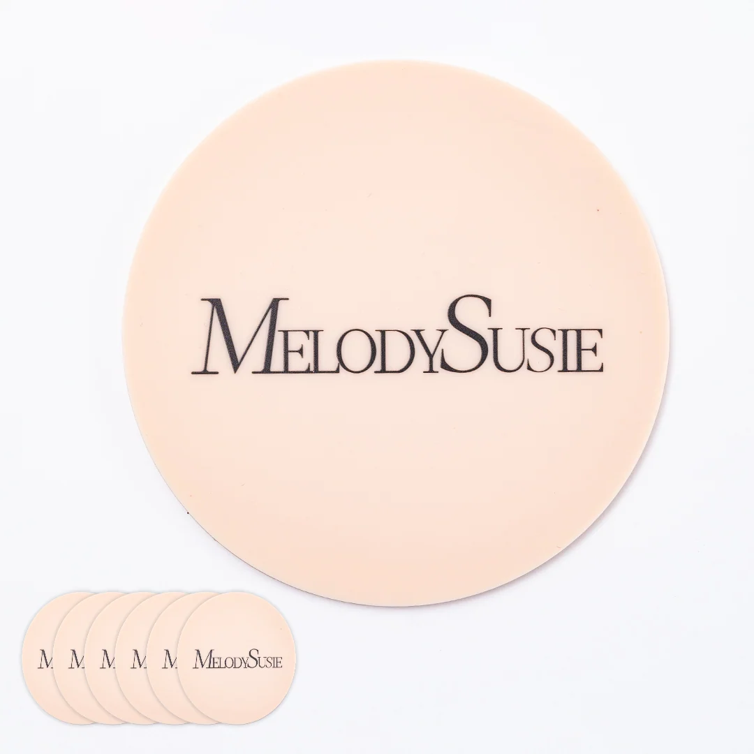 MelodySusie Silicone Coasters for Hot and Cold Drinks
