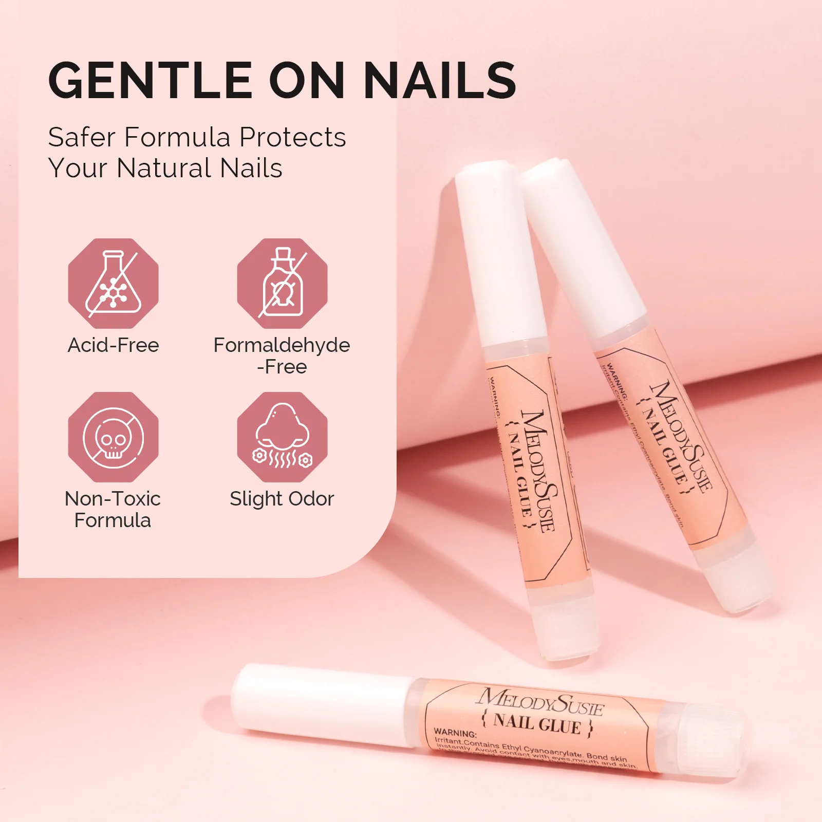 Super Strong Fast-drying Nail Glue 0.07oz