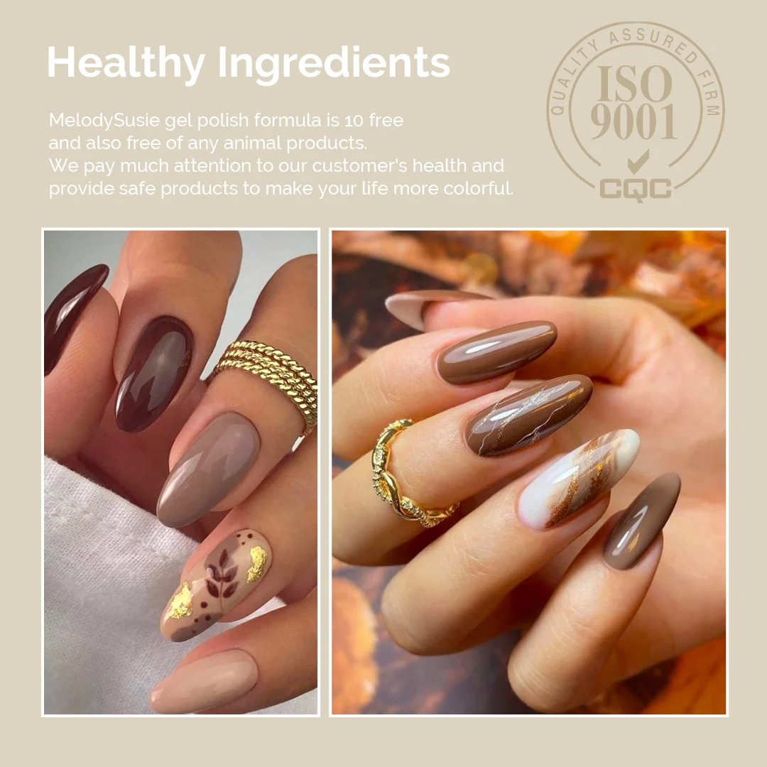 Afternoon Tea Break 15ml TPO-Free Thick Gel Nail Polish 4Pcs Set