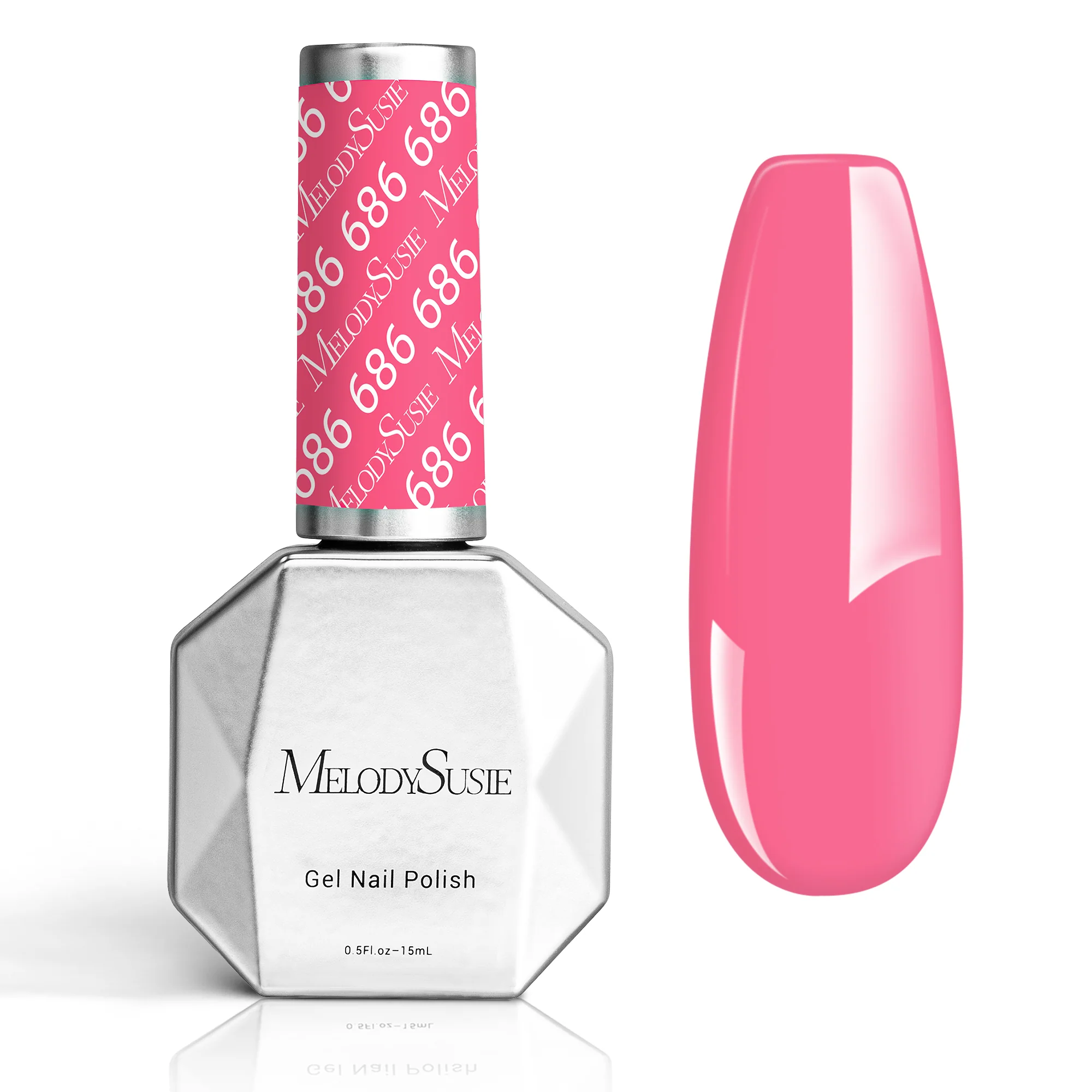 686 Berry Wool Pink - TPO-Free Thick Gel Nail Polish(15ml)