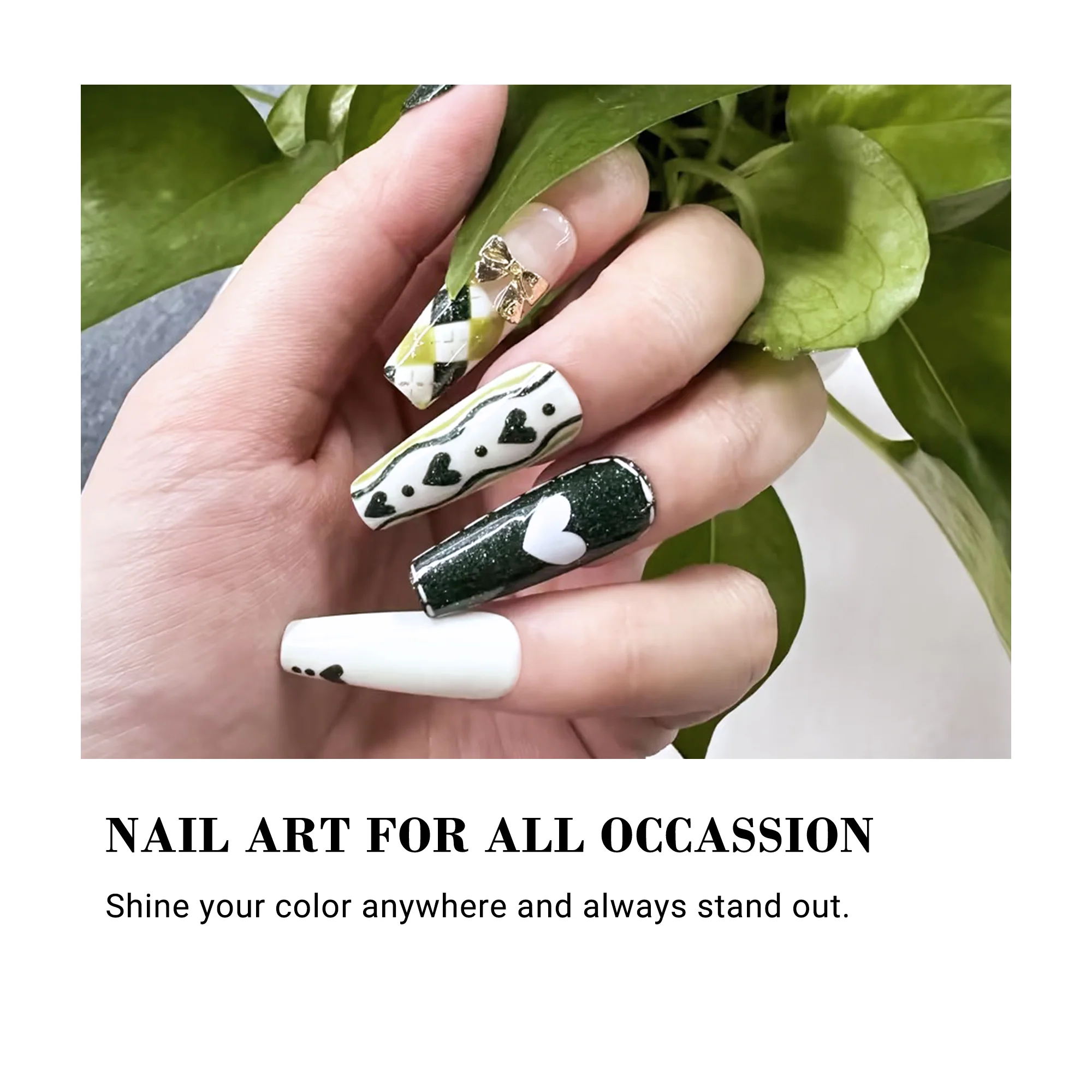 Z215 Forest Green - TPO-Free Thick Gel Nail Polish(15ml)