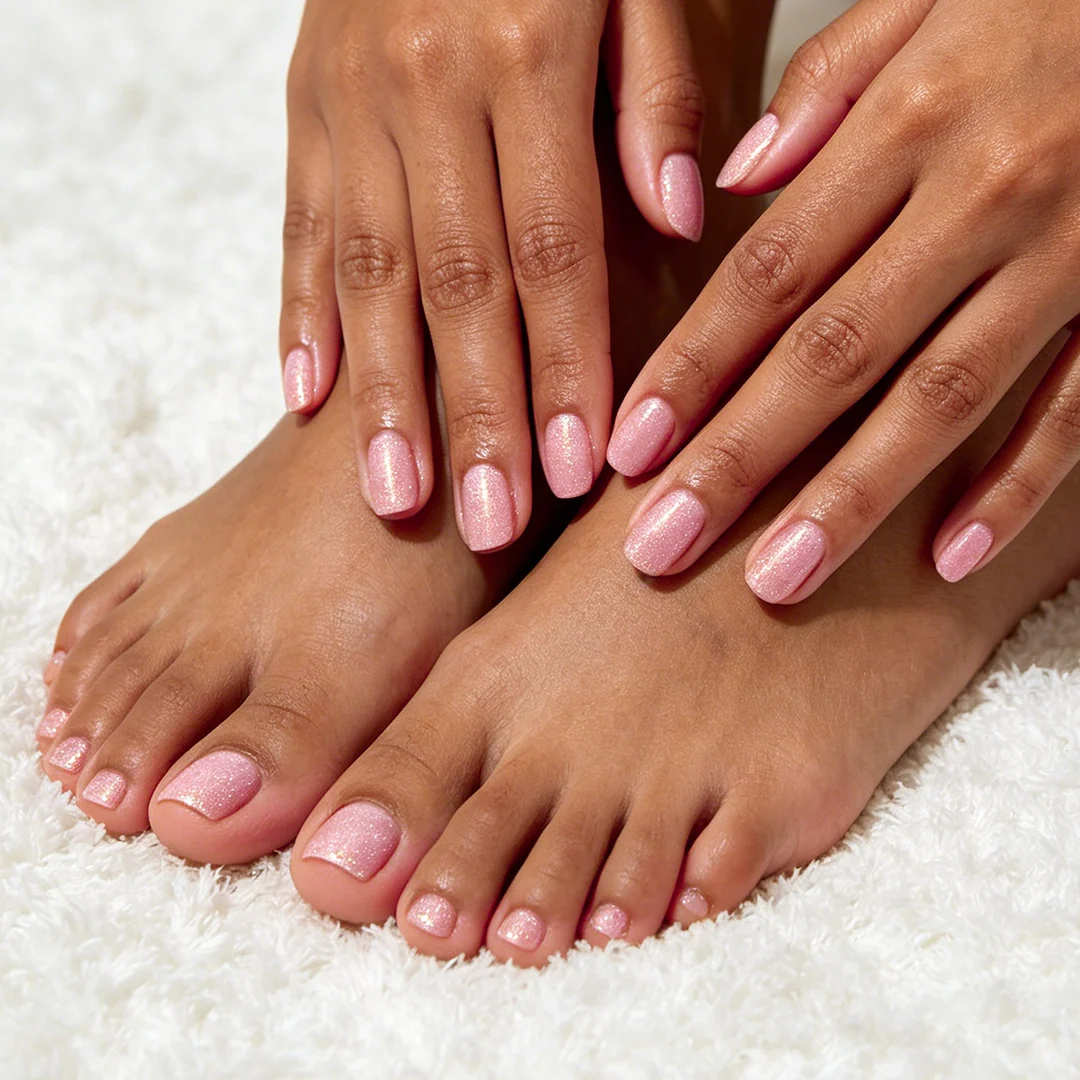 Aurora Collection Real Gel Nail Strips, No UV Lamp Required
