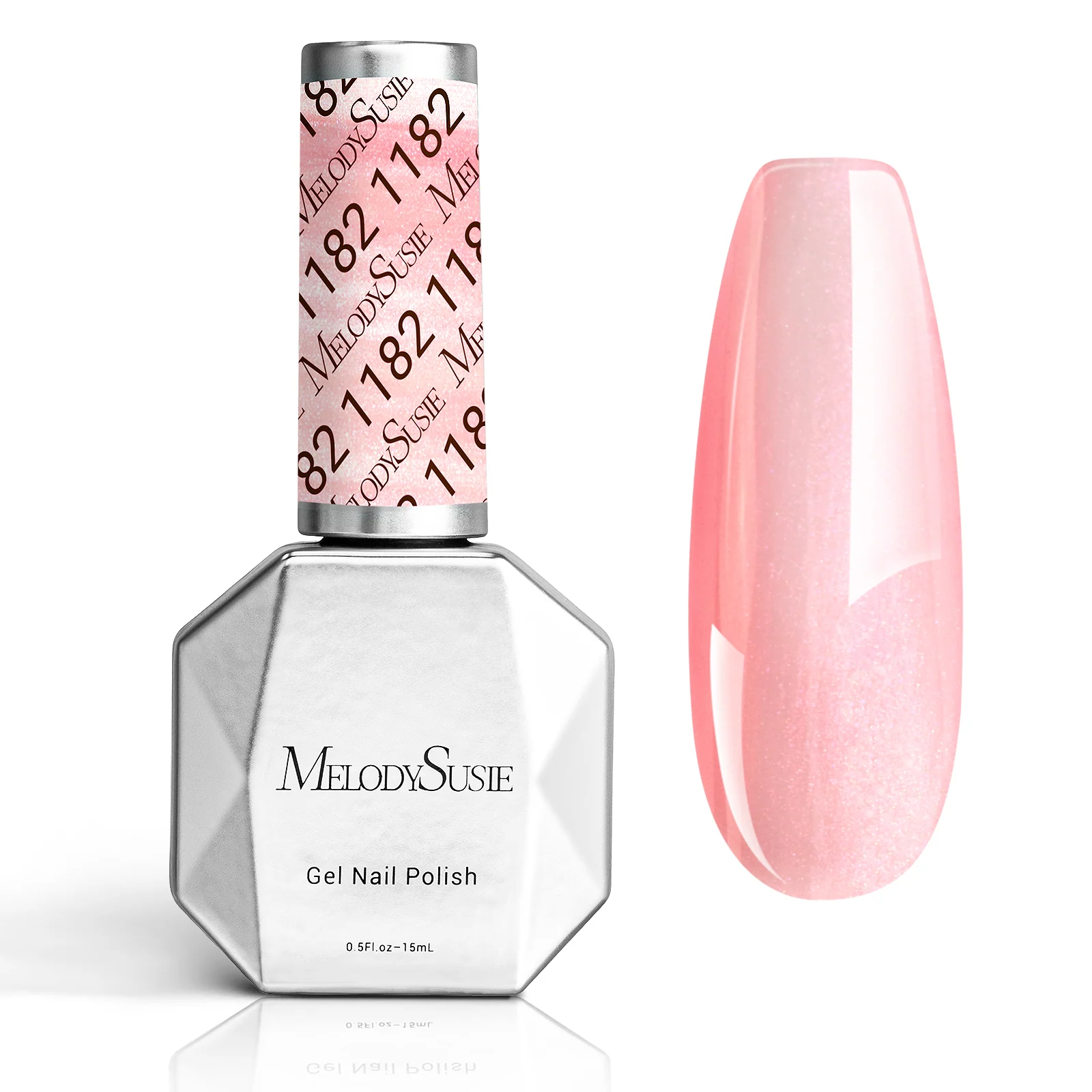 1182 Electric Pink Neon - TPO-Free Thick Gel Nail Polish(15ml)