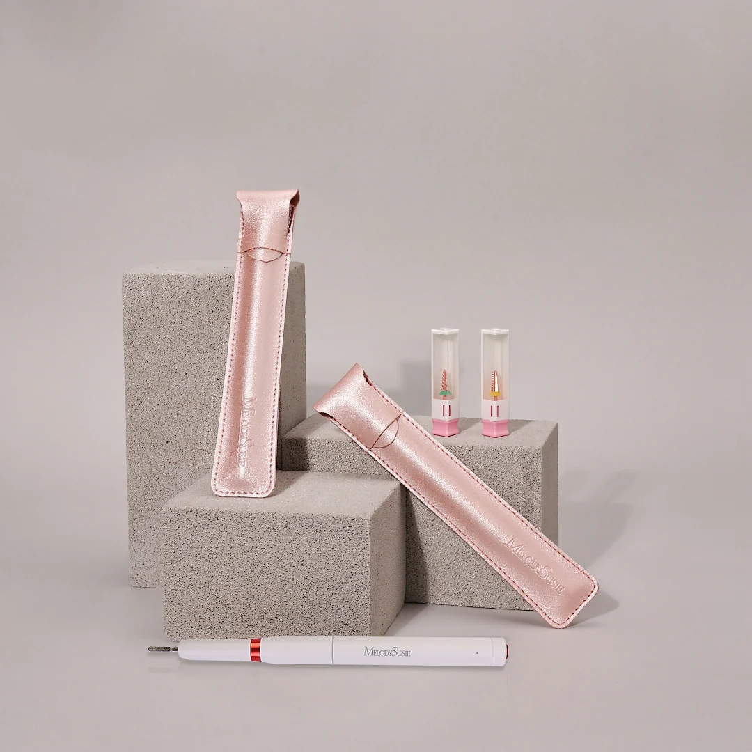 PU皮革美甲打磨机手柄保护套