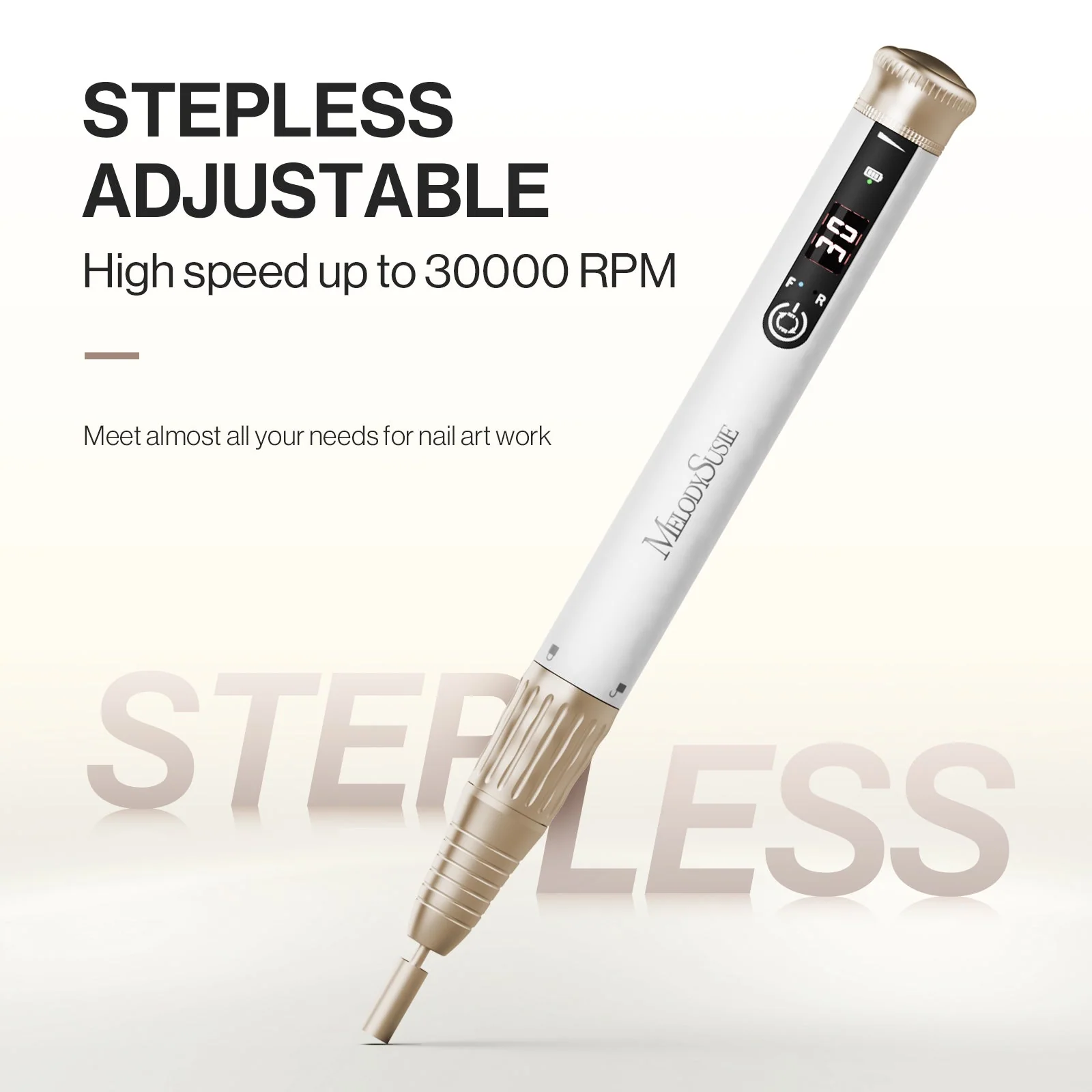 SP1(SM220E) 笔型充电式美甲打磨机 30,000RPM