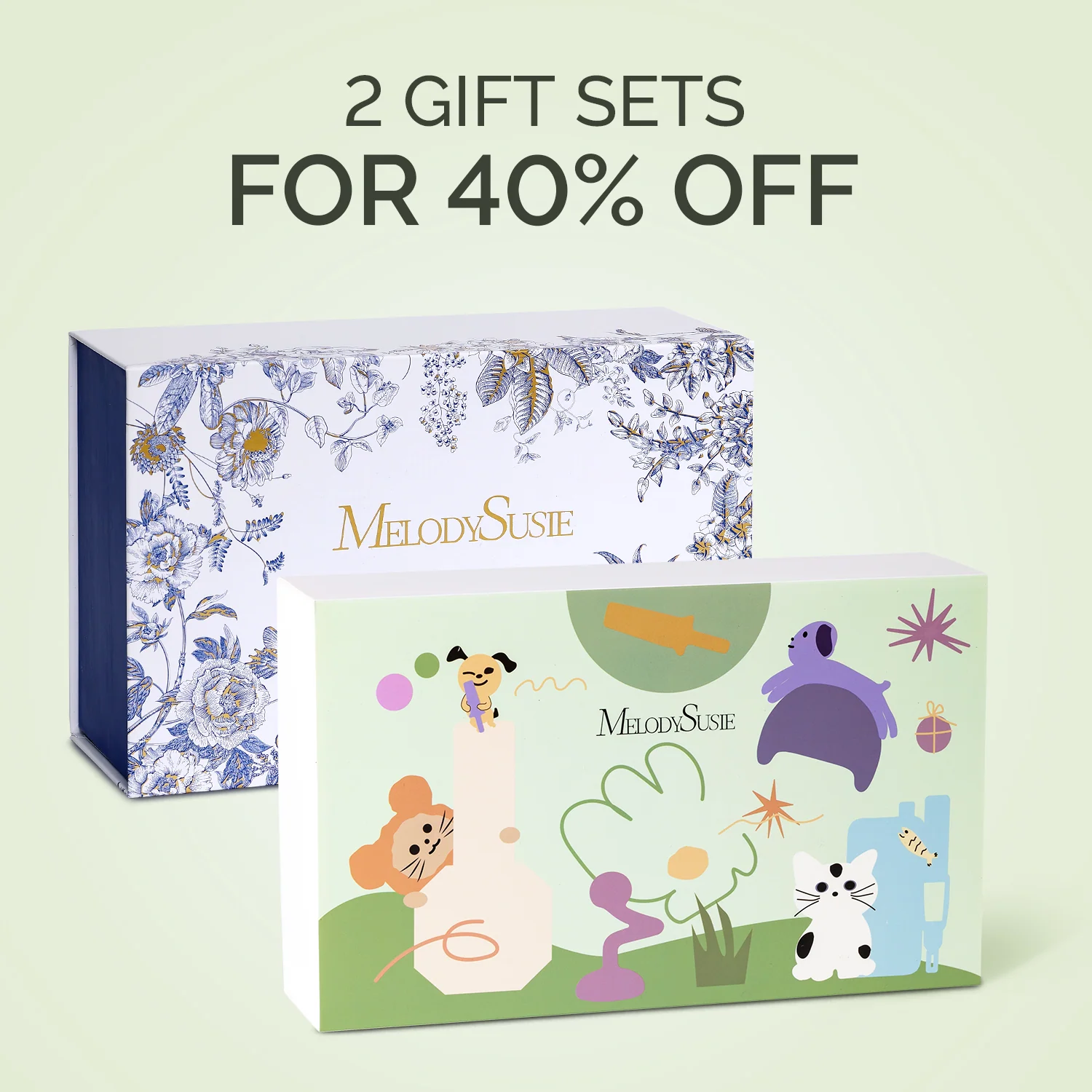 Melodysusie Nail Care Gift Boxes: Choose Any 2 for 40% Off