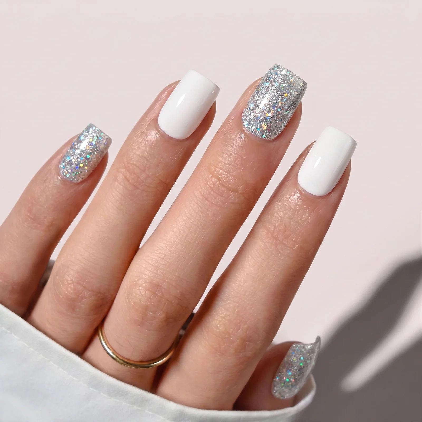 Classic Collection Real Gel Nail Strips with Pre-Cured Glossy Top Coat