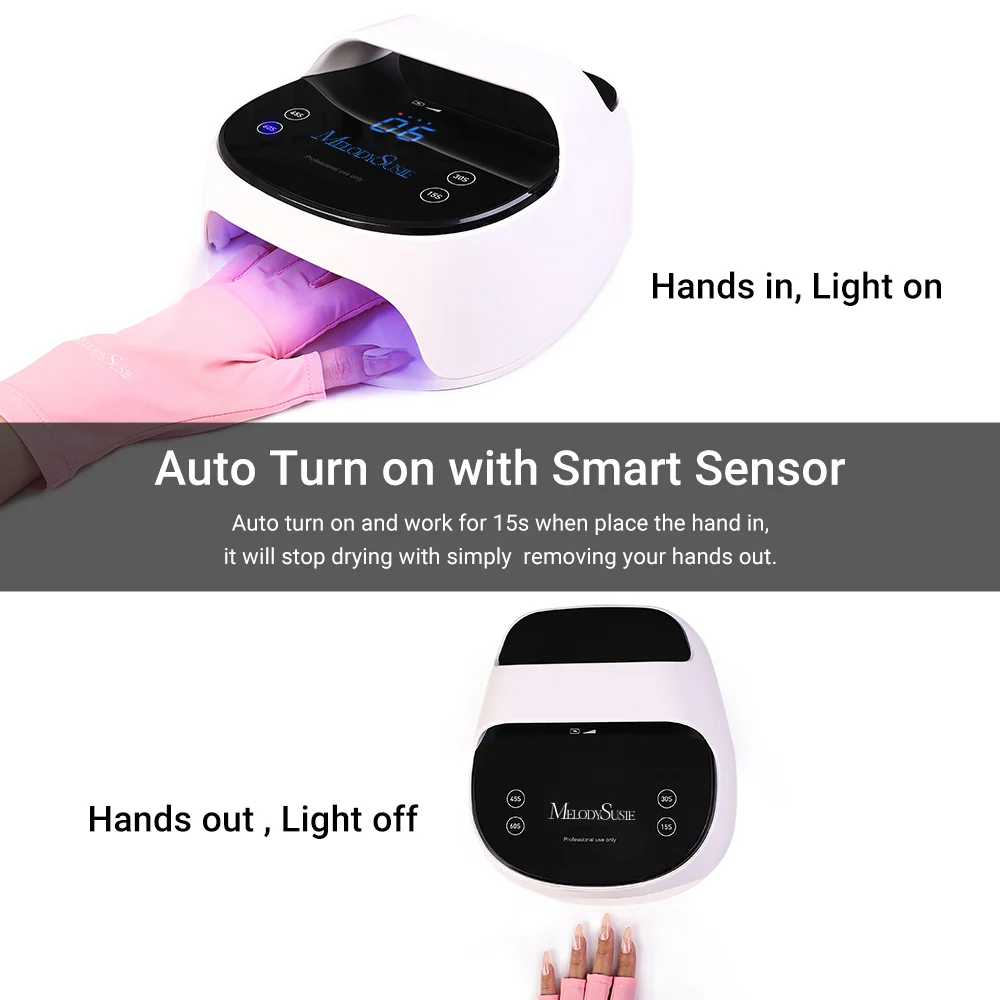 EOS 5 充电式 LED UV 美甲灯套装（含 27 颗灯珠）
