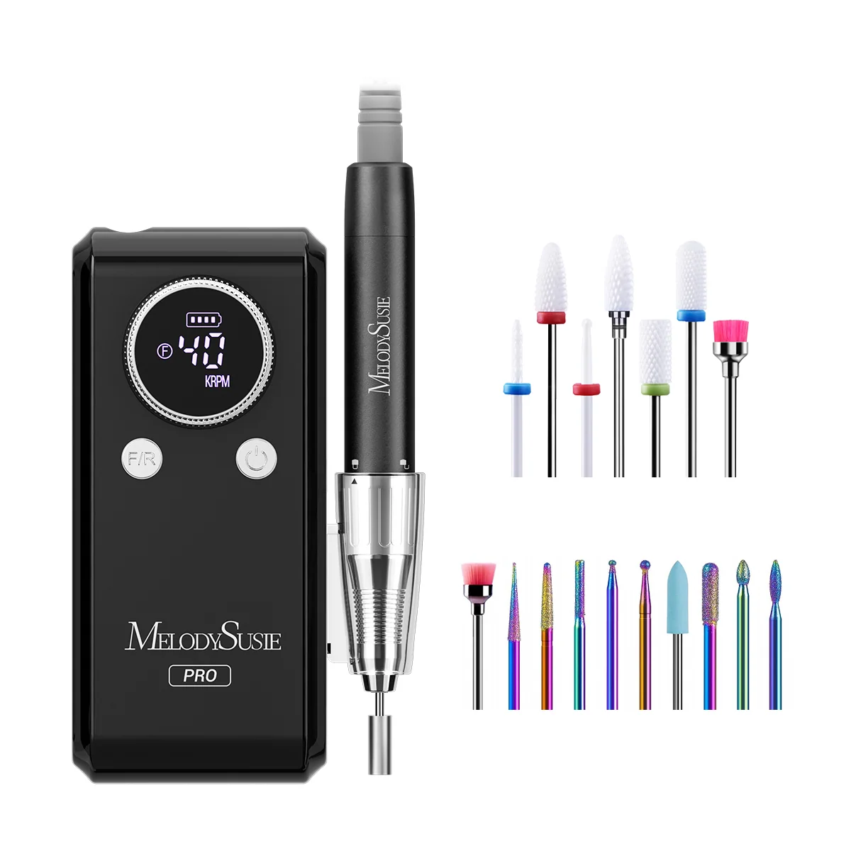New Triplet Nail Drill Series with Stand Bundle for Manicures
