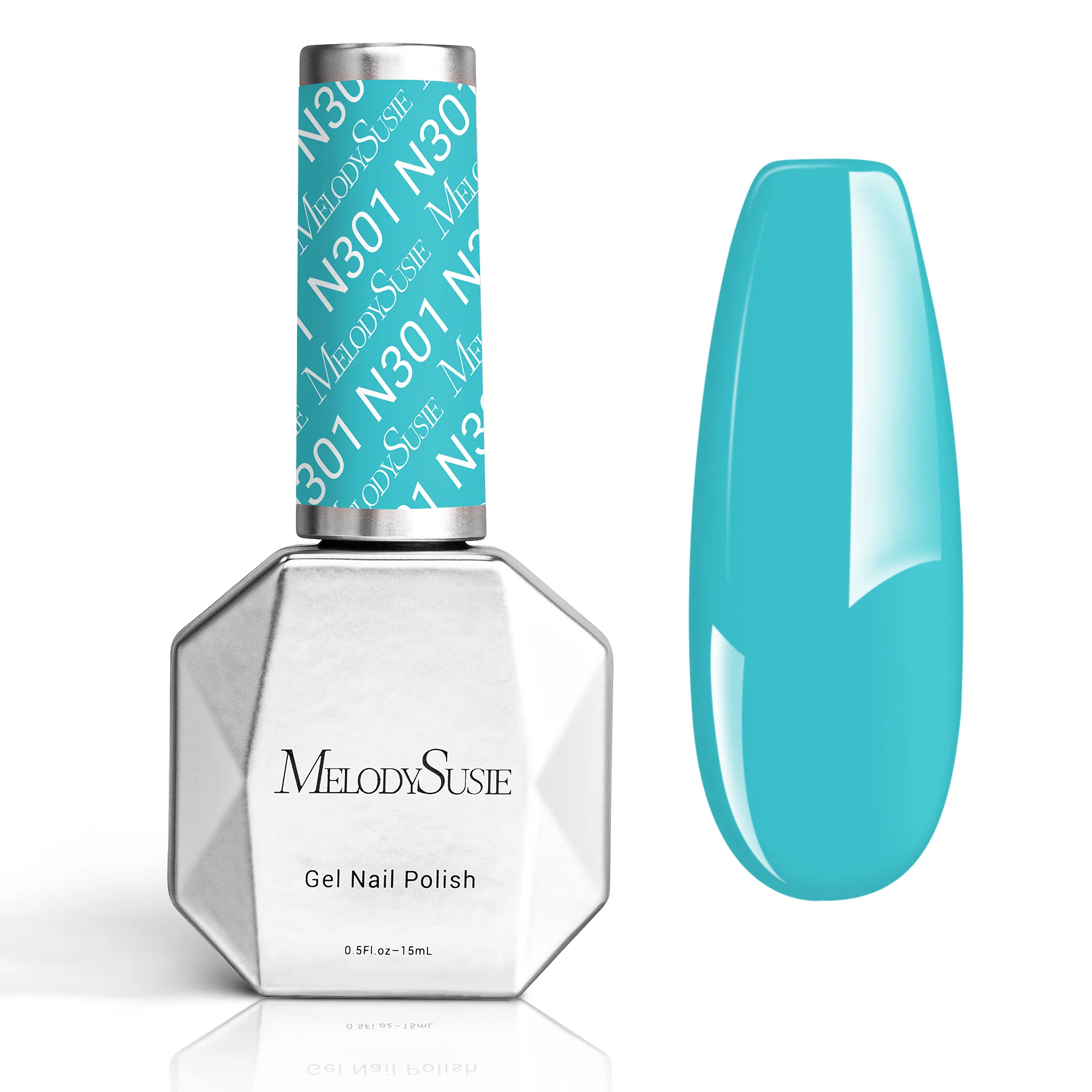 N301 Surf Blue 无 TPO 加厚甲油胶 15ml